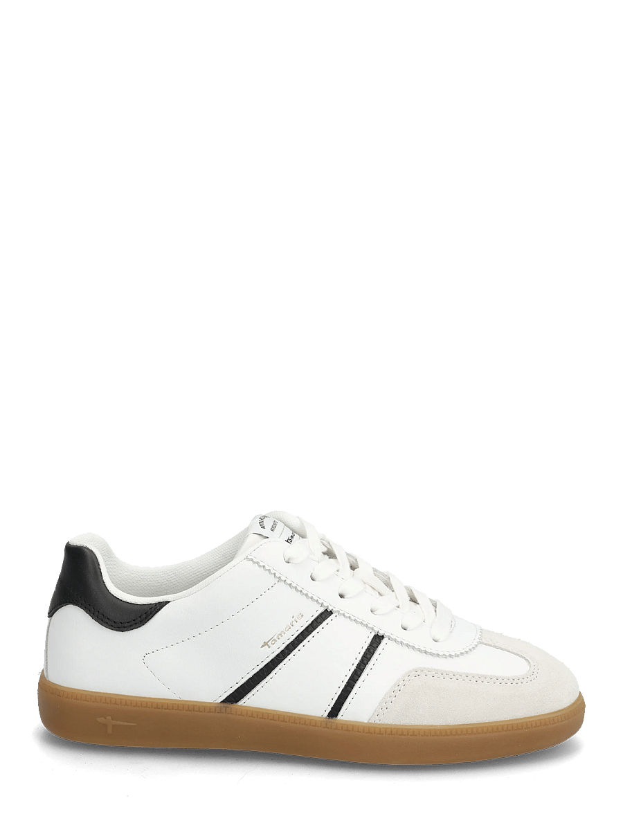 Tamaris - Women Lace-up - konfirmation - white/black - 1