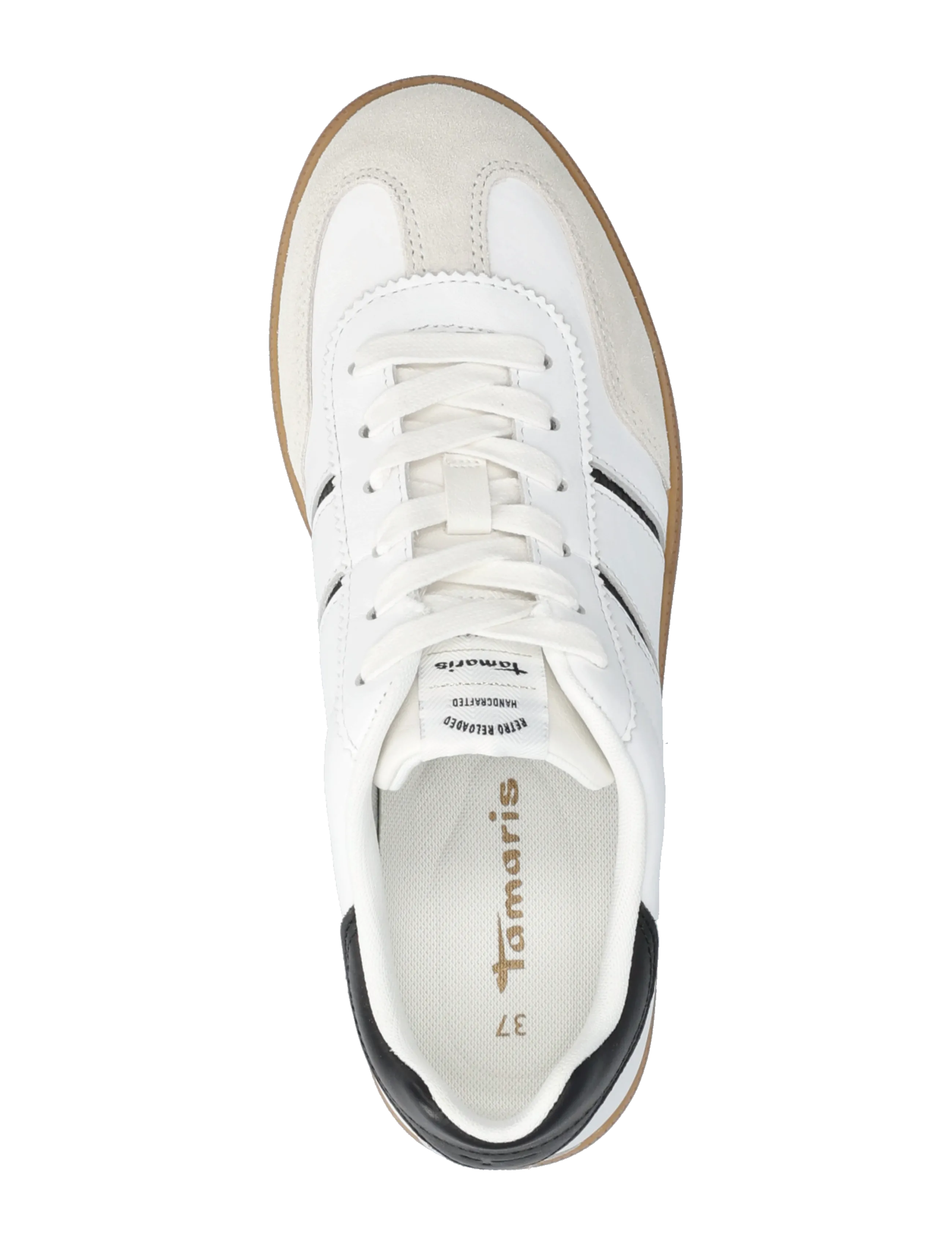 Tamaris - Women Lace-up - confirmation - white/black - 3