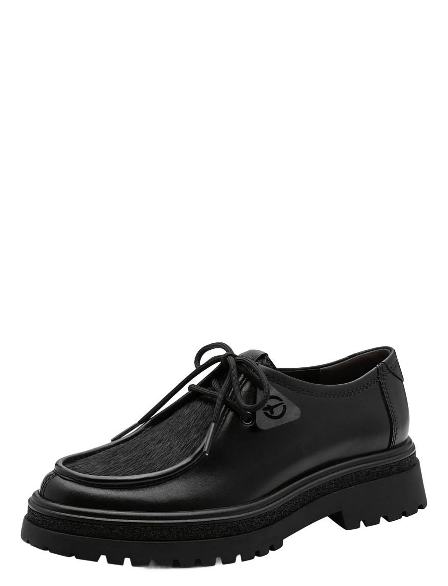 Tamaris - Women Lace-up - mode trends - black - 0