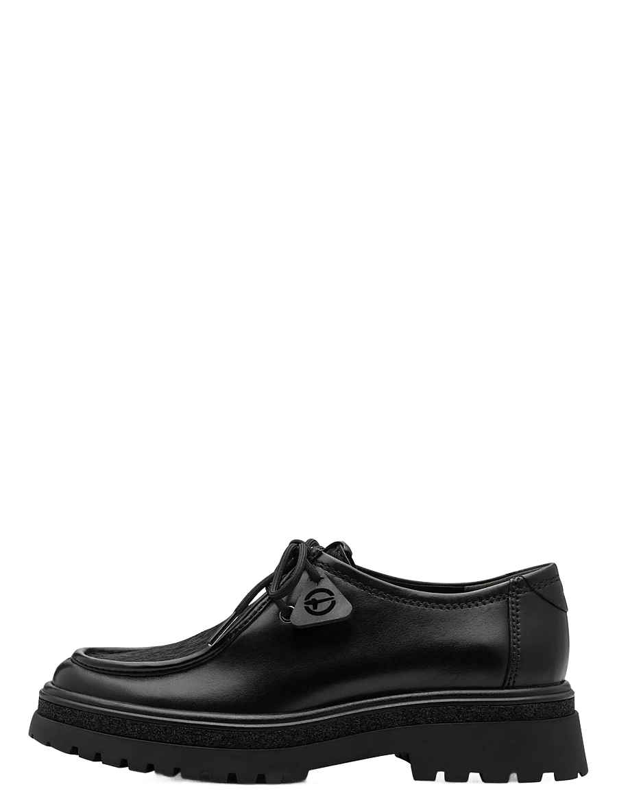 Tamaris - Women Lace-up - mode trends - black - 1