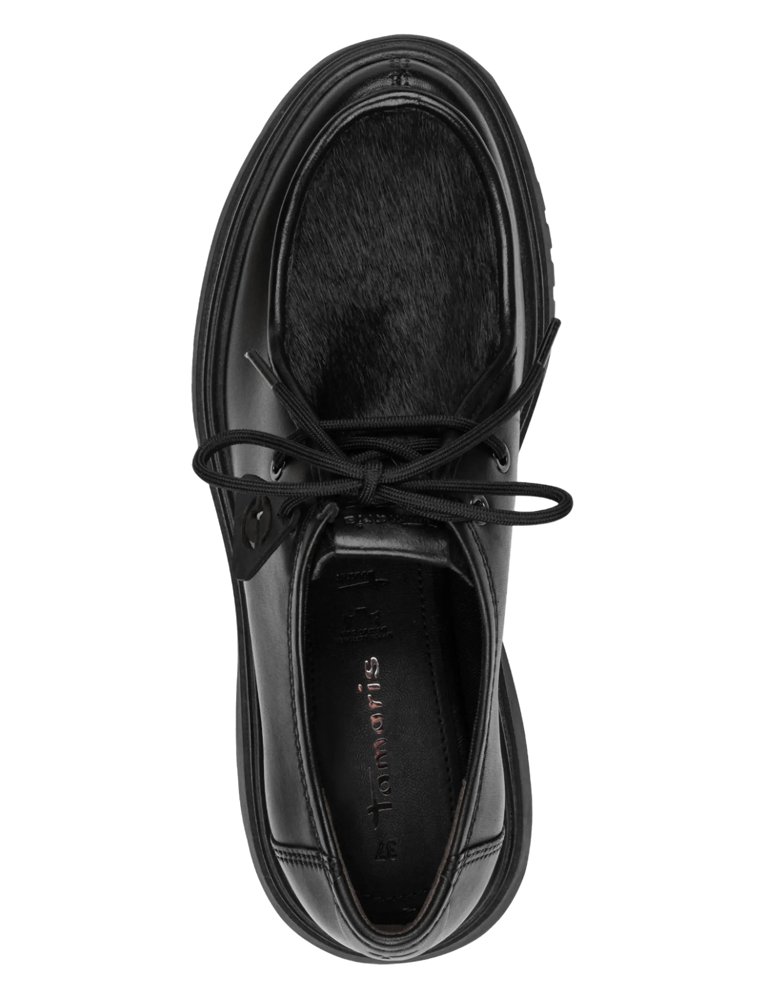 Tamaris - Women Lace-up - mode trends - black - 4