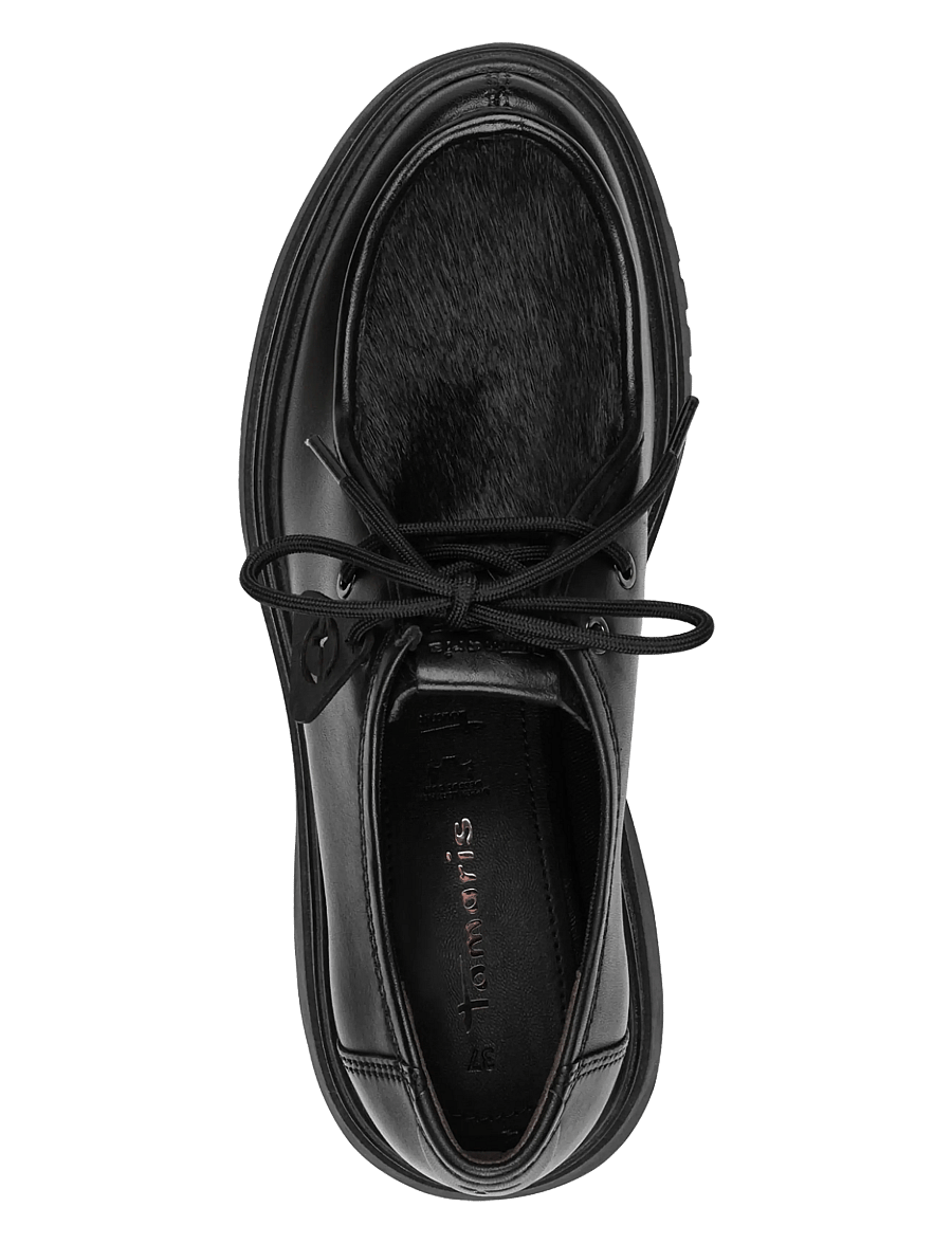 Tamaris - Women Lace-up - mode trends - black - 4