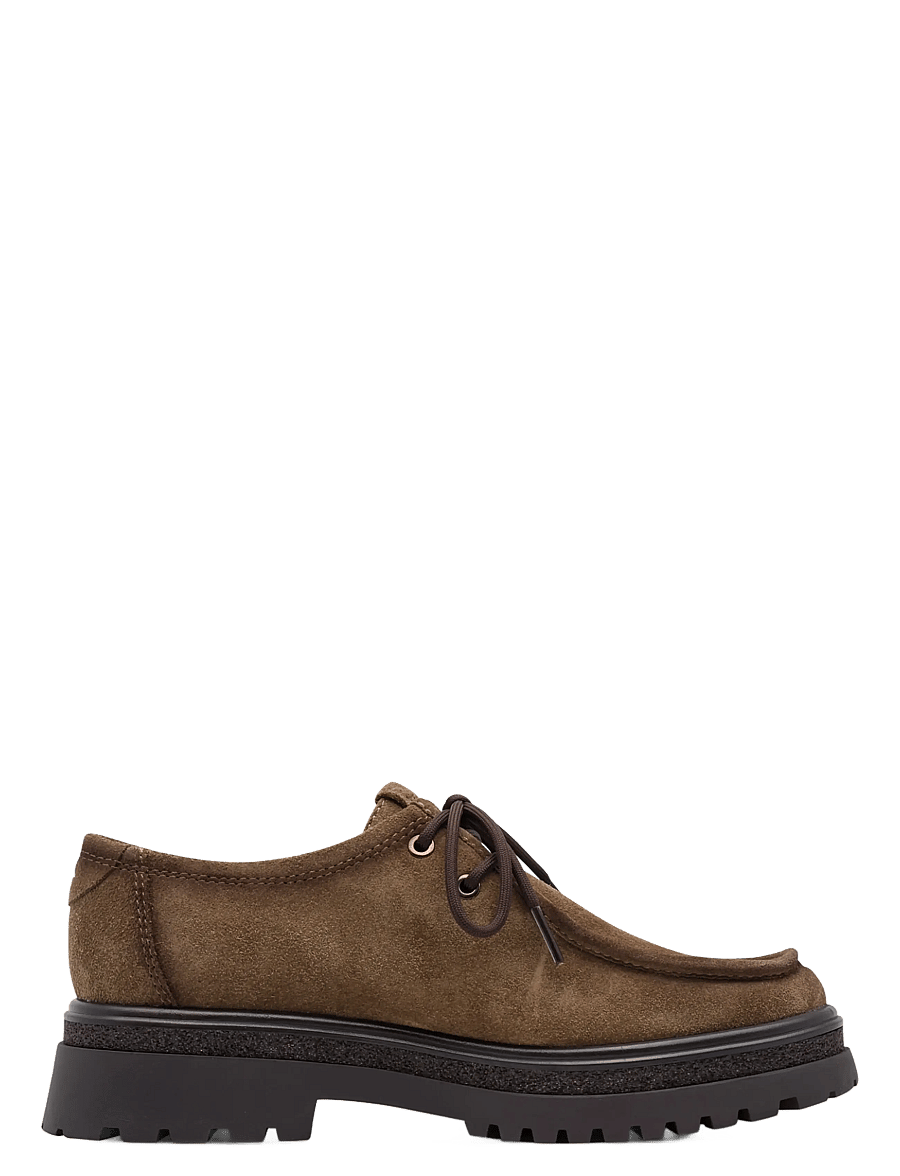 Tamaris - Women Lace-up - mode trends - camel - 2