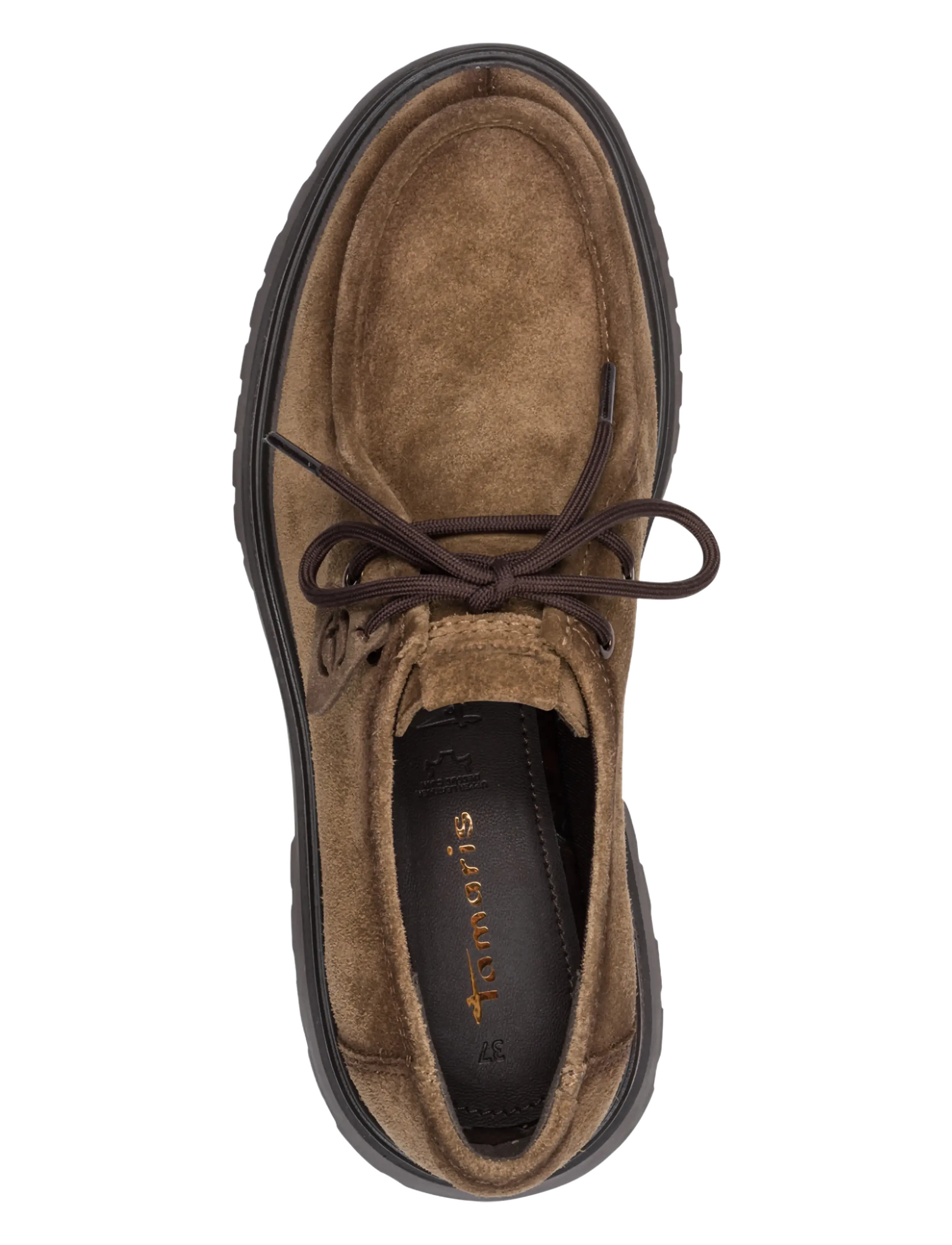 Tamaris - Women Lace-up - mode trends - camel - 4