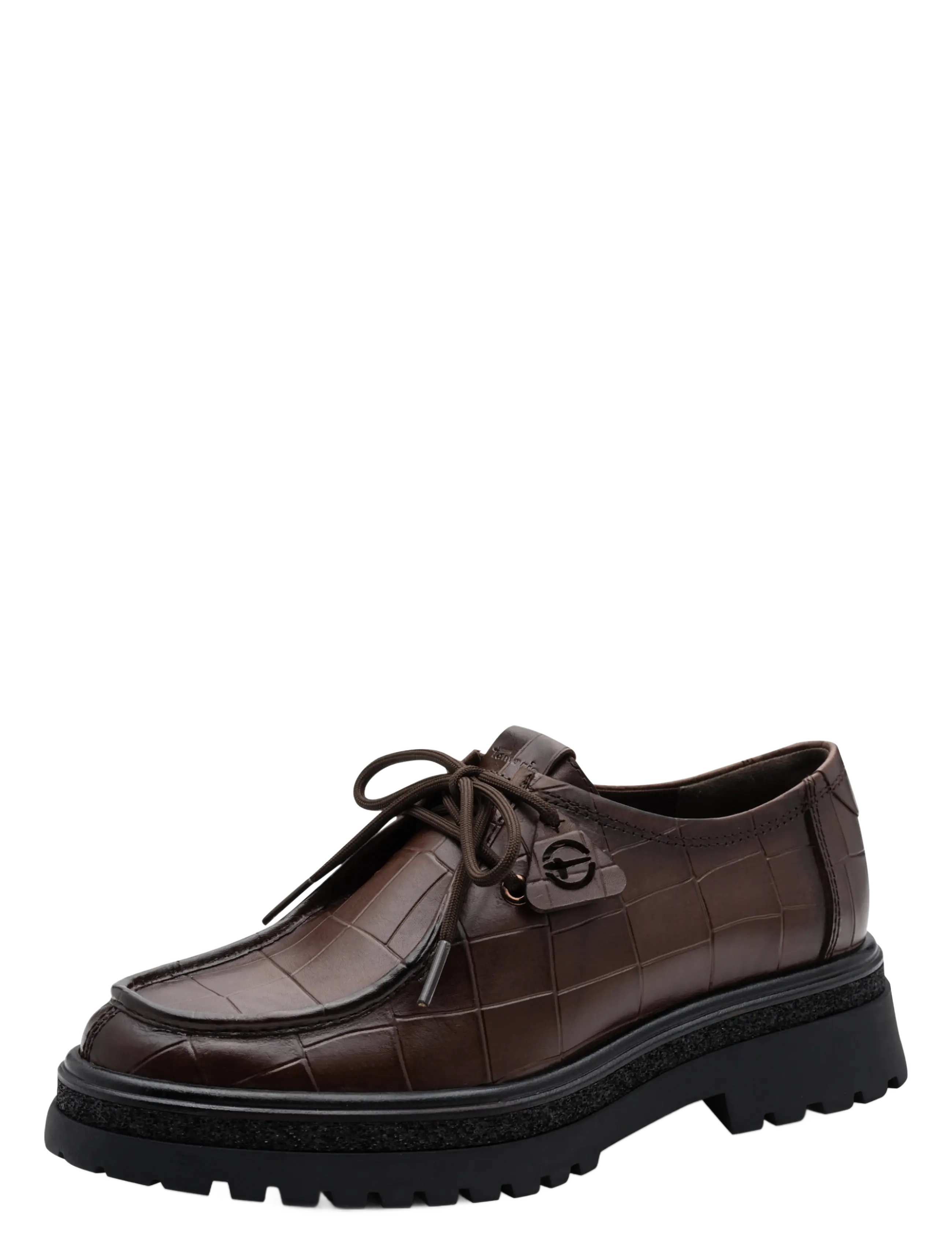 Tamaris Women Lace-Up, 41, Brown, Sko > Laced Sko, Dame