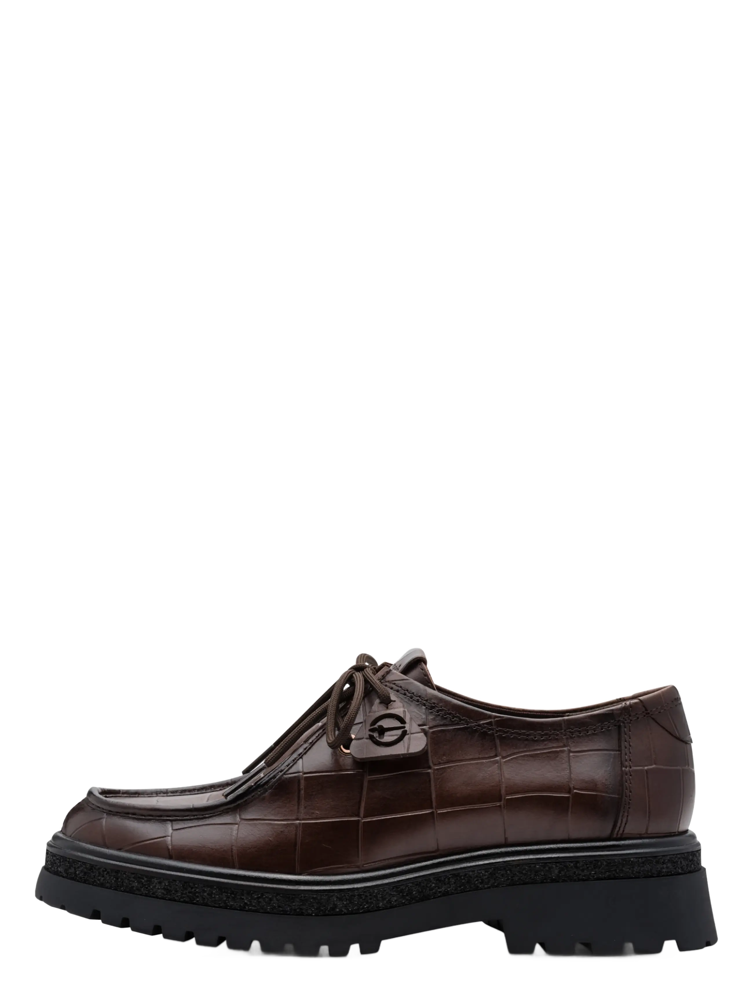 Tamaris - Women Lace-up - mode trends - mocca croco - 1