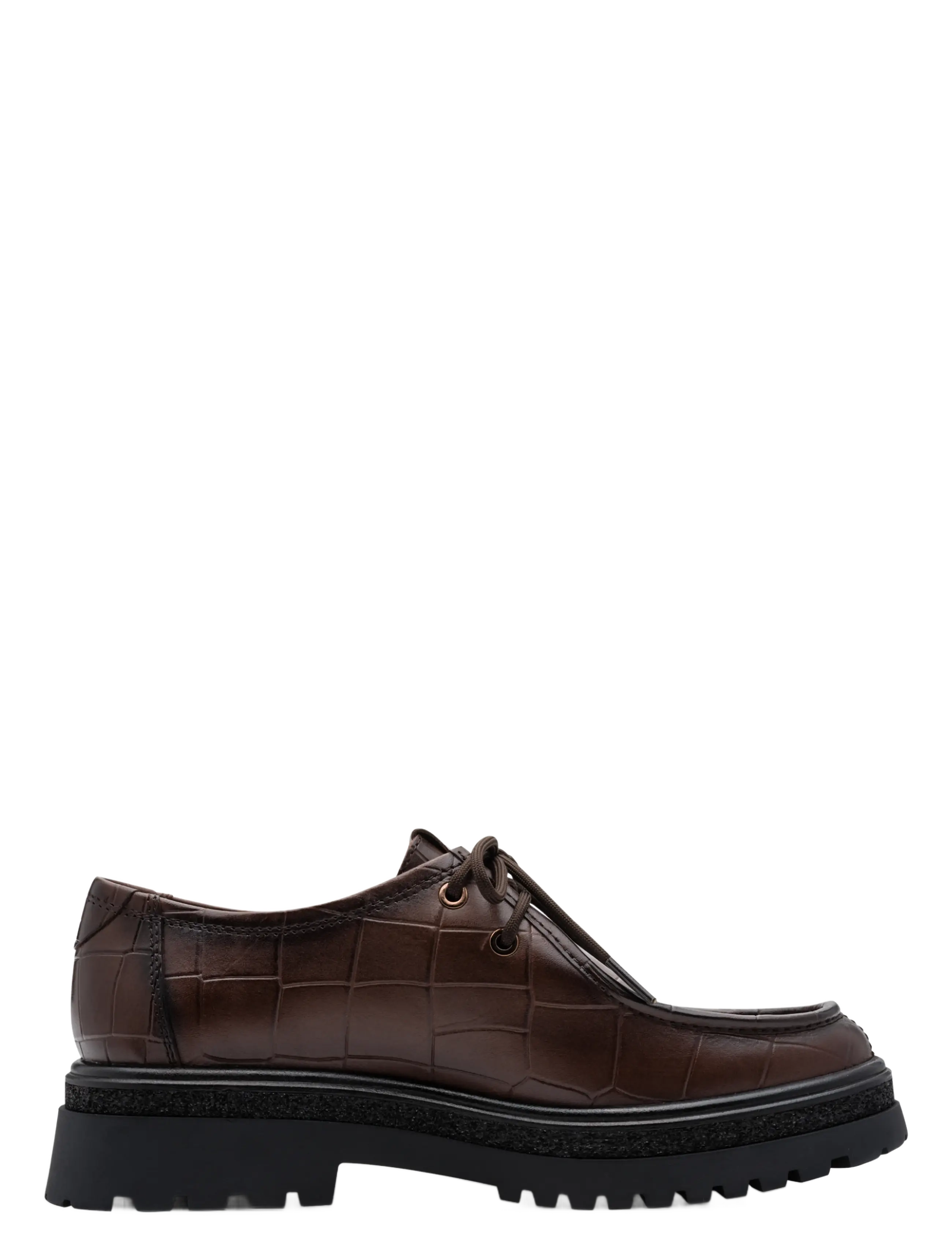 Tamaris - Women Lace-up - mode trends - mocca croco - 2