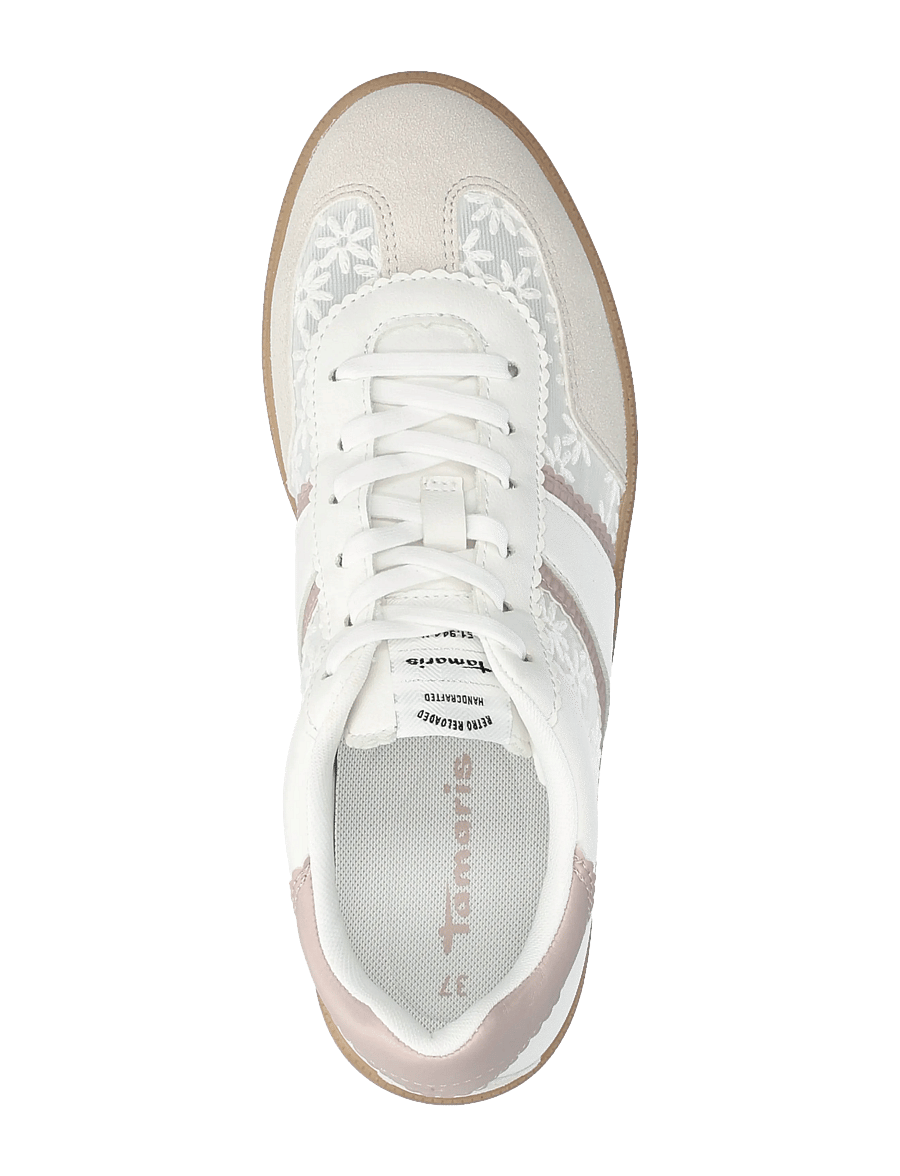 Tamaris - Women Lace-up - konfirmationstøj - white comb - 3