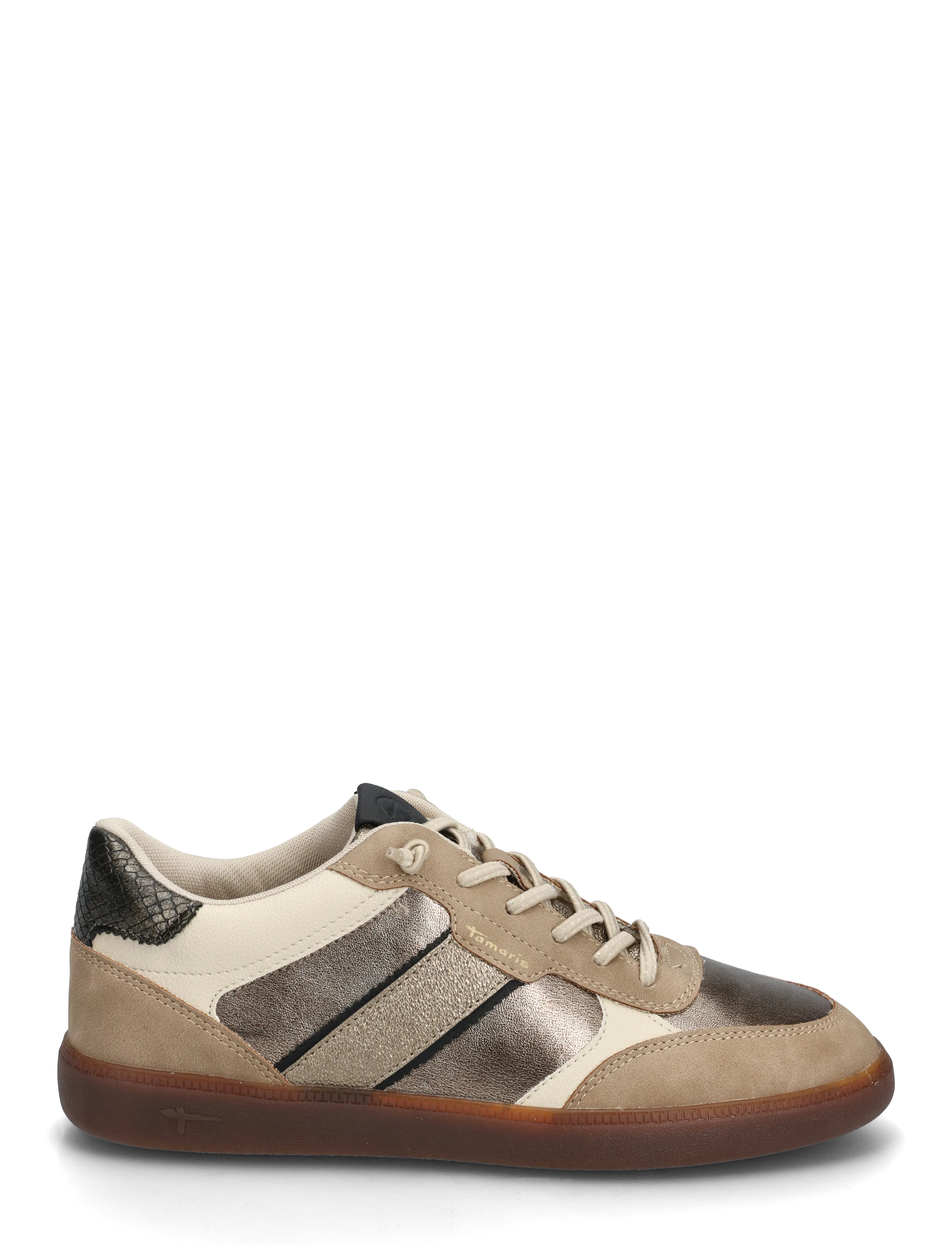 Tamaris - Women Lace-up - gold comb - 1