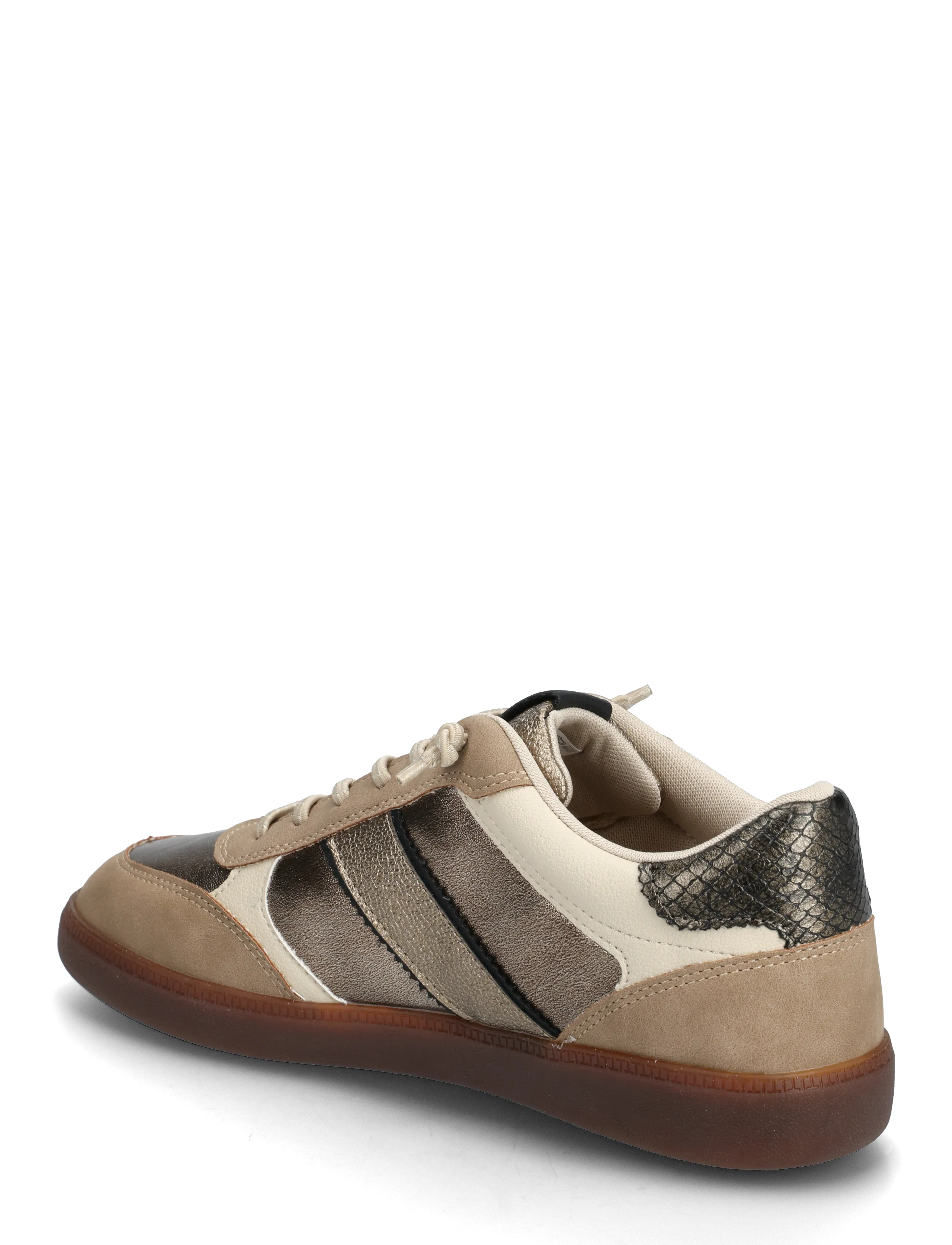 Tamaris - Women Lace-up - gold comb - 2