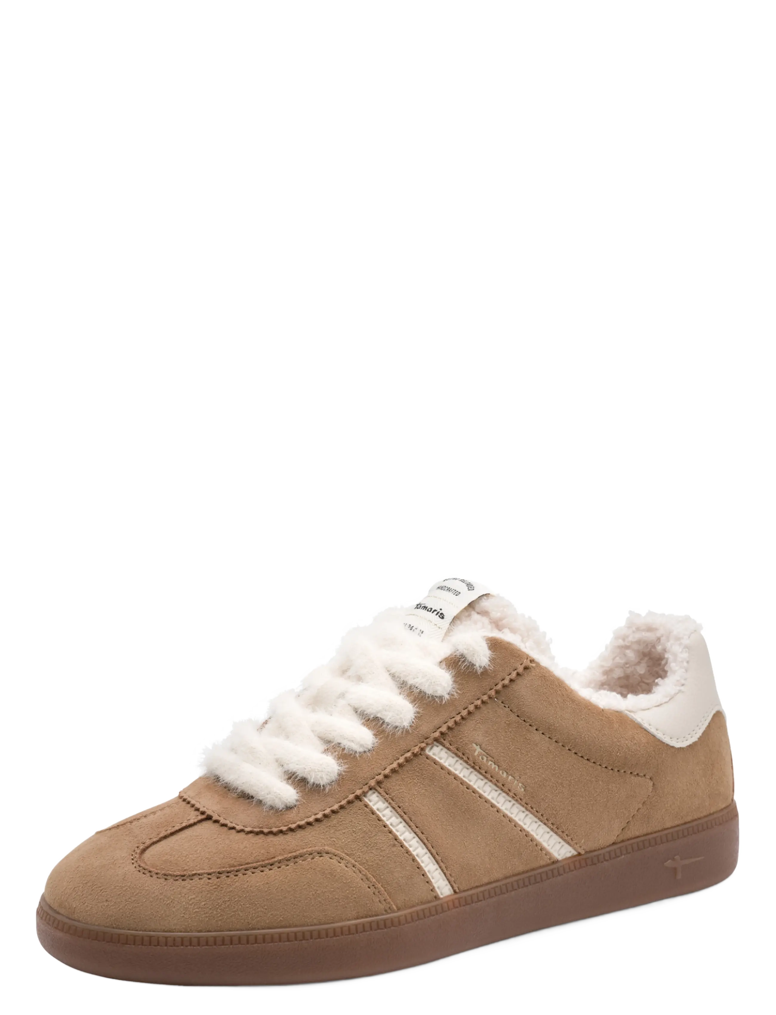 Tamaris Women Lace-Up, 42, Sneakers, Braun - Low-top Frauen