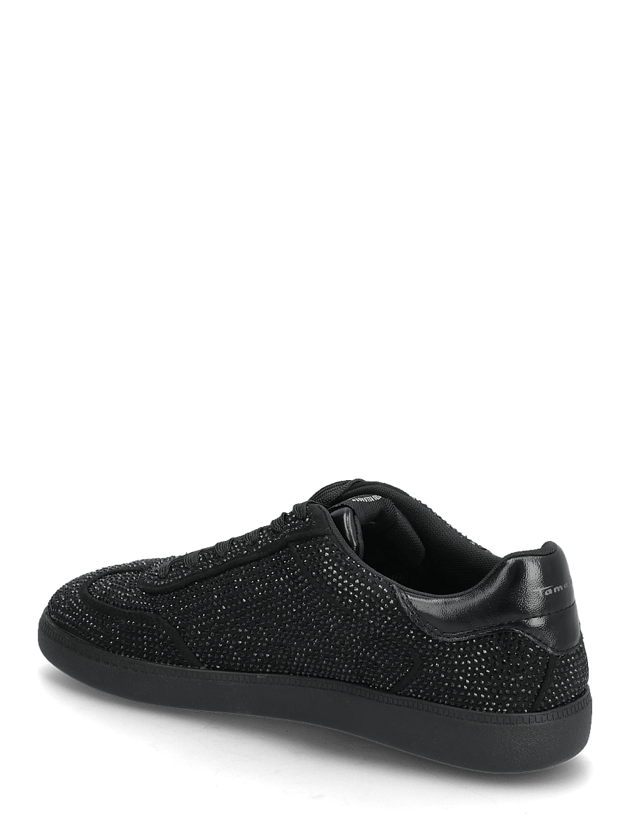Tamaris - Women Lace-up - ikdienas apavi ar pazeminātu augšdaļu - black glam - 2