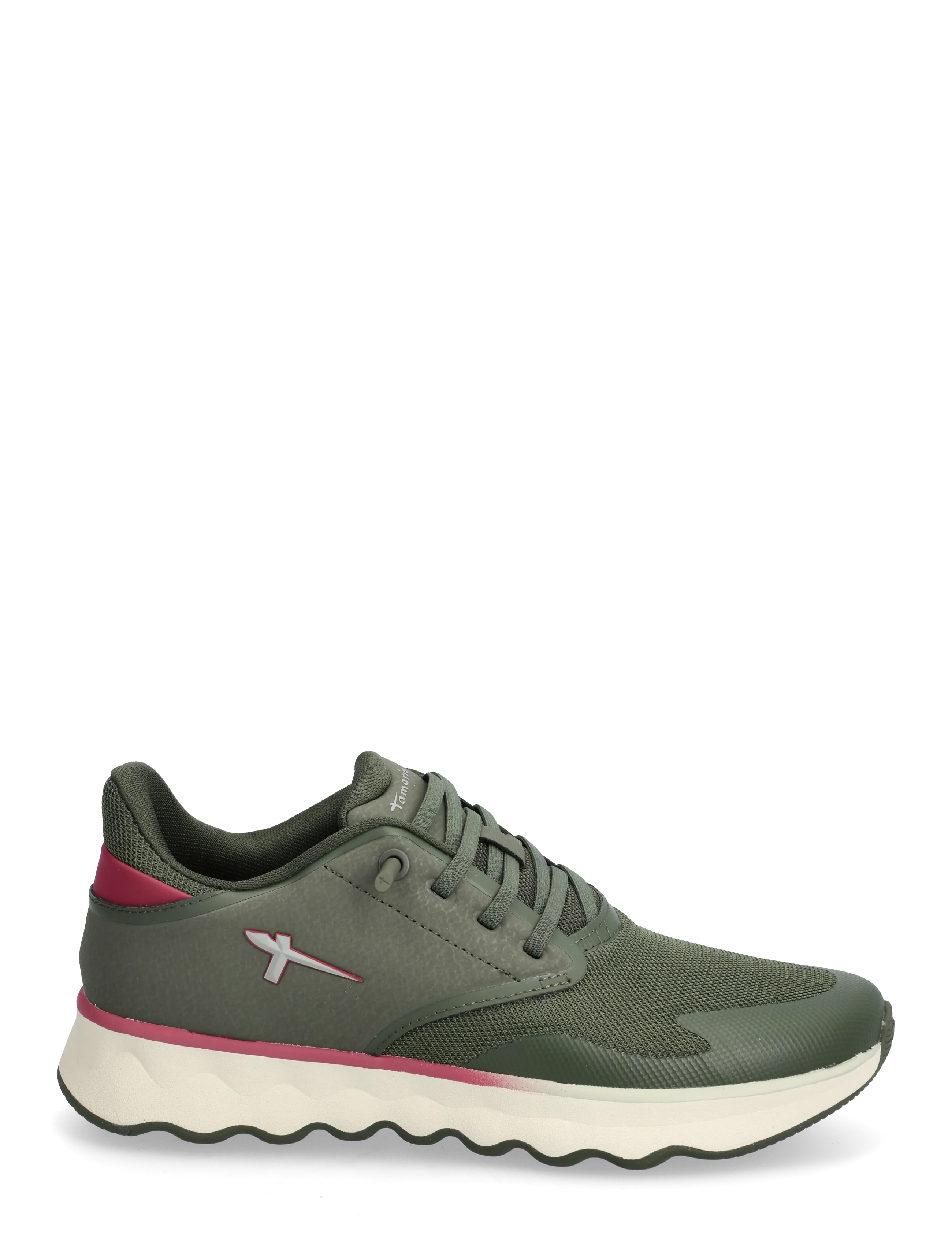 Tamaris - Women Lace-up - konfirmationstøj - olive comb - 1