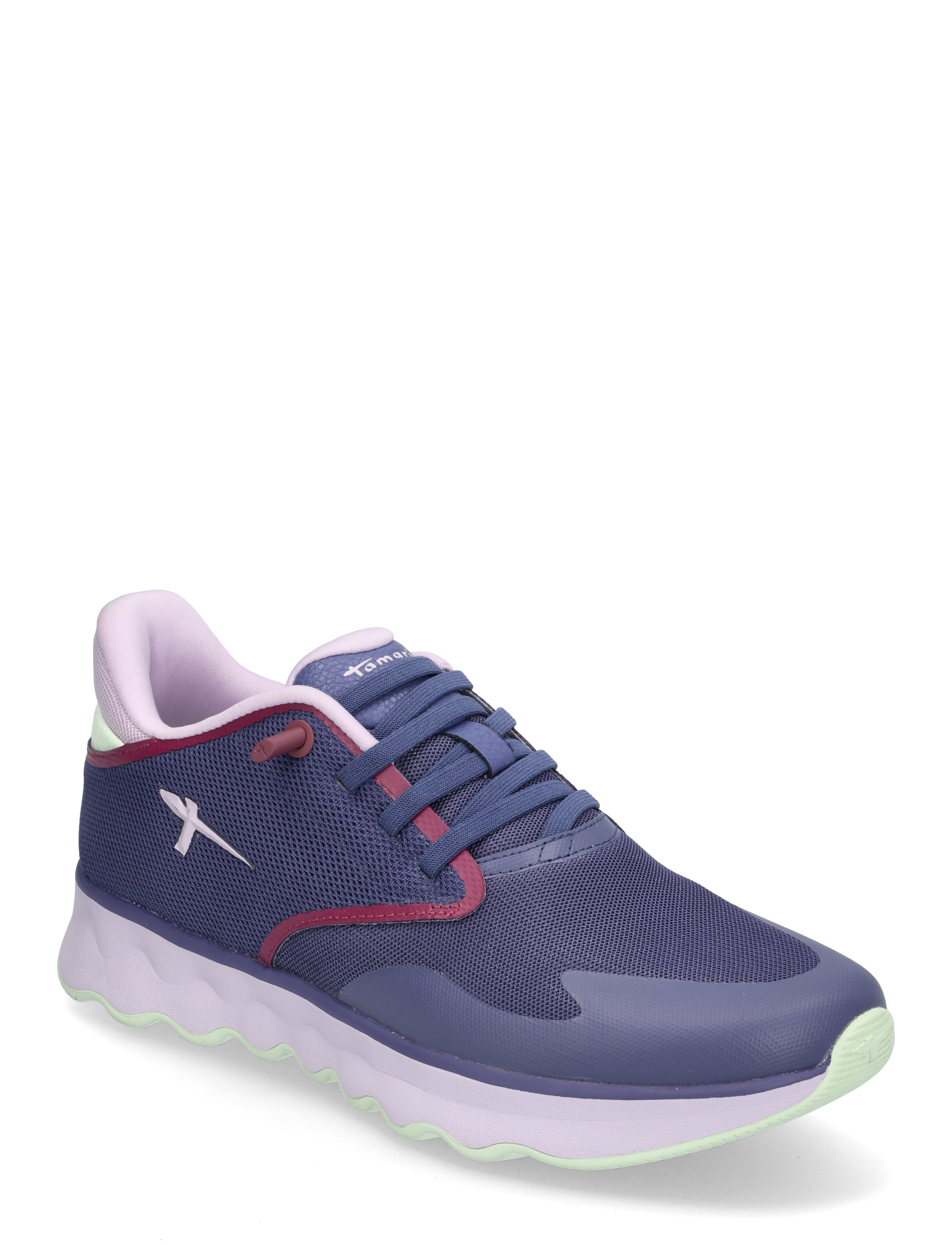 Tamaris Women Lace-up - Sneakers - PURPLE COMB / blue
