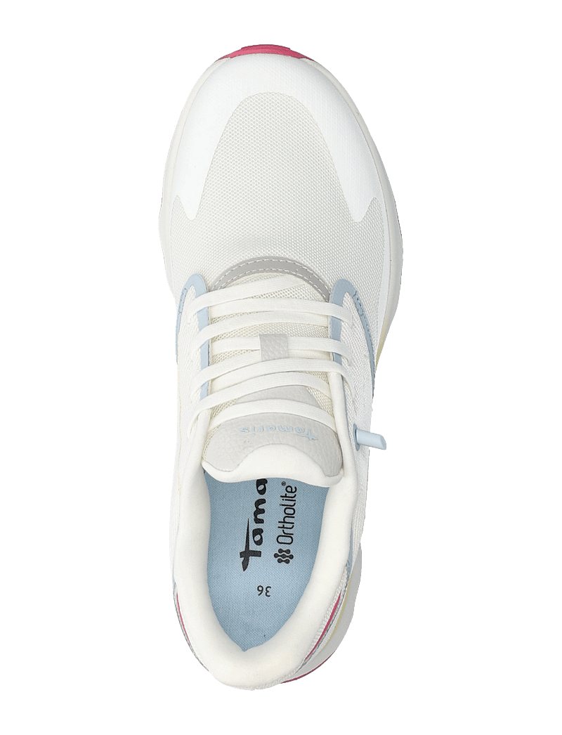 Tamaris - Women Lace-up - konfirmatsioon - white comb - 3