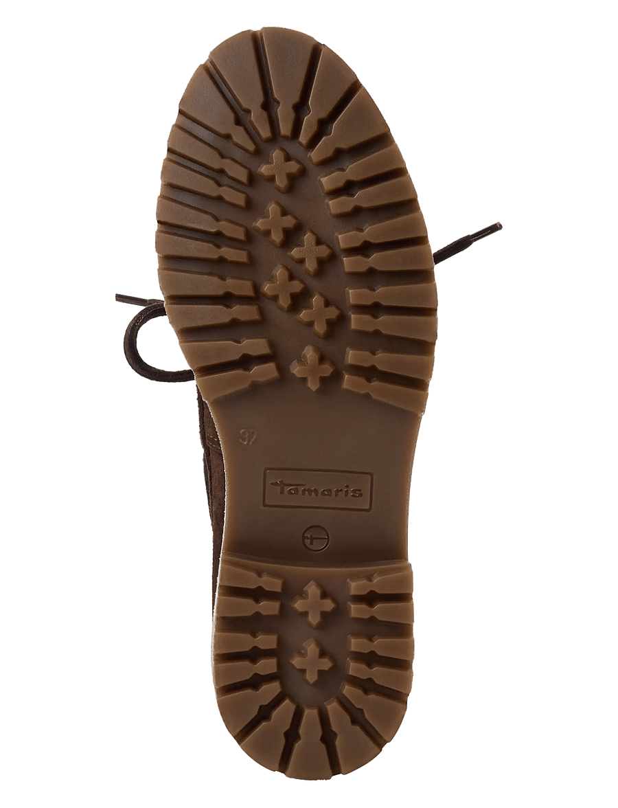 Tamaris - Women Lace-up - seglarskor - mocca - 3