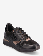 Tamaris - Women Lace-up - låga sneakers - black/copper - 0