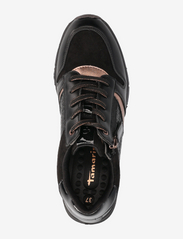 Tamaris - Women Lace-up - lage sneakers - black/copper - 3
