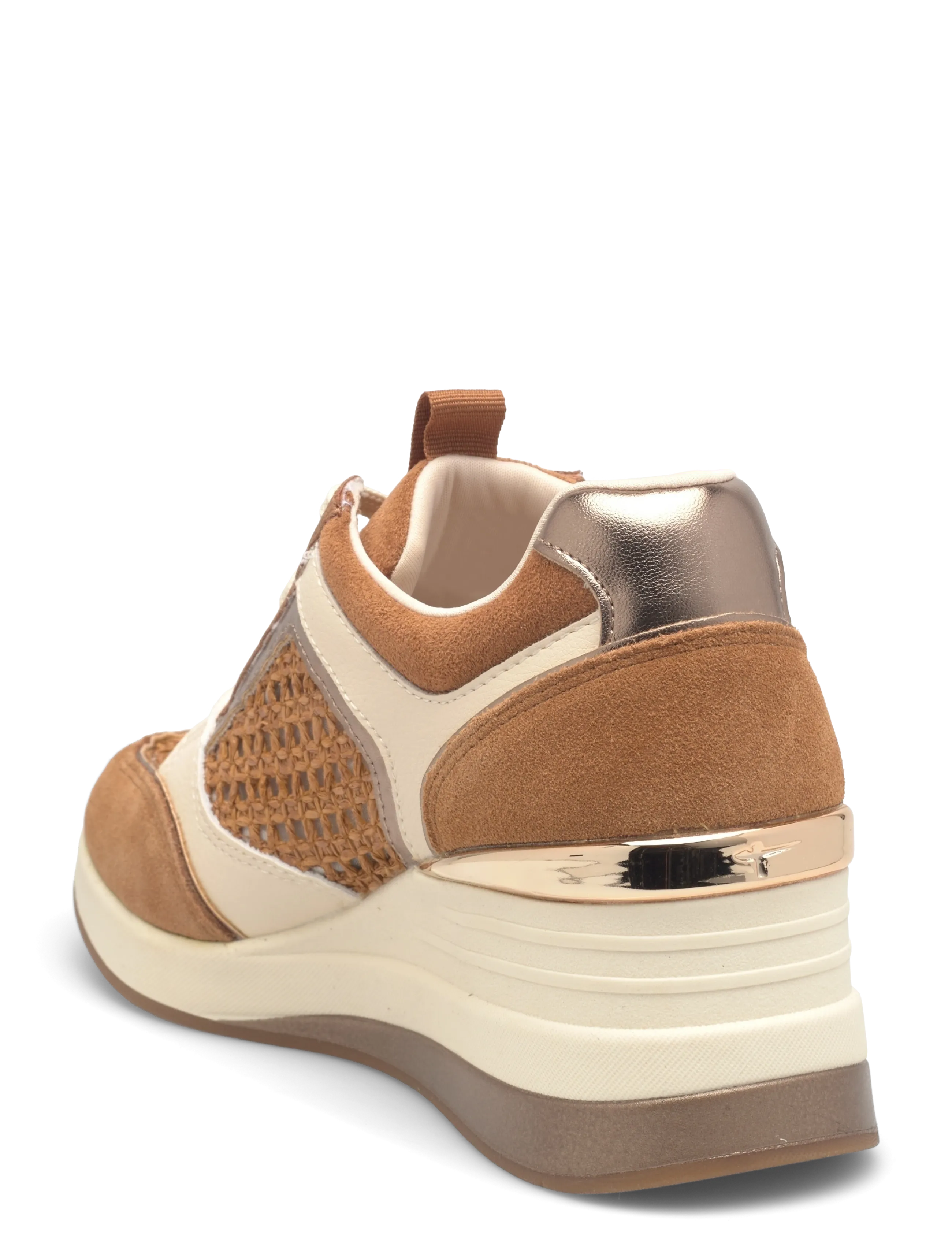 Tamaris - Women Lace-up - ikdienas apavi ar pazeminātu augšdaļu - camel comb - 2