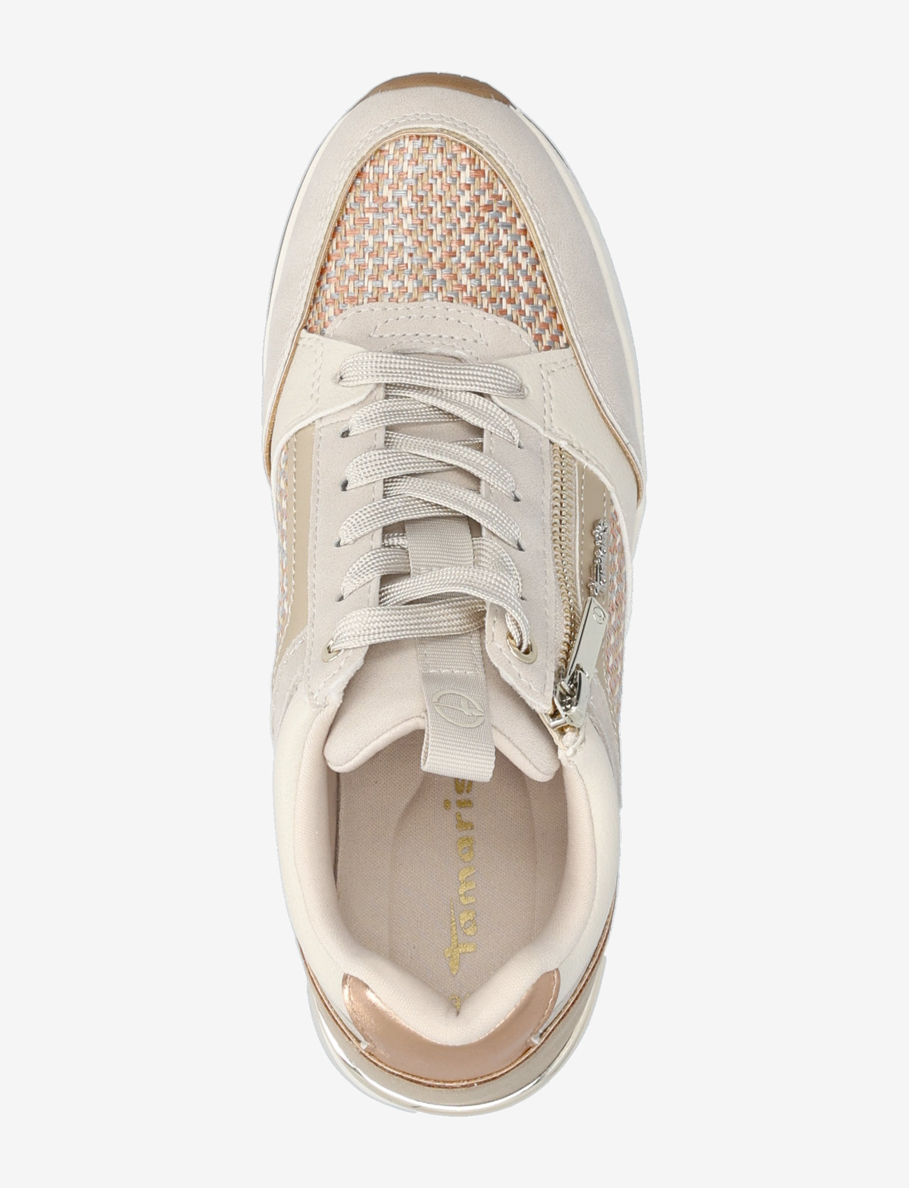 Tamaris - Women Lace-up - lave sneakers - ivory struct. - 3