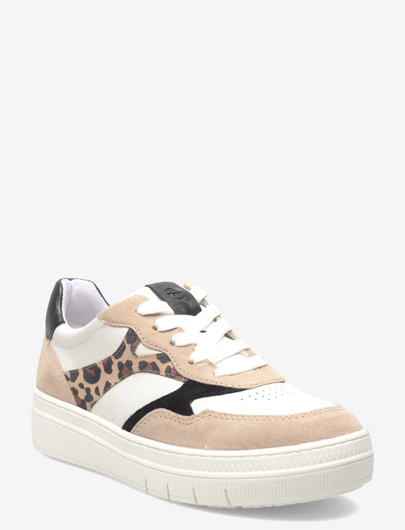 Tamaris - Women Lace-up - madala säärega tossud - leopard comb - 0