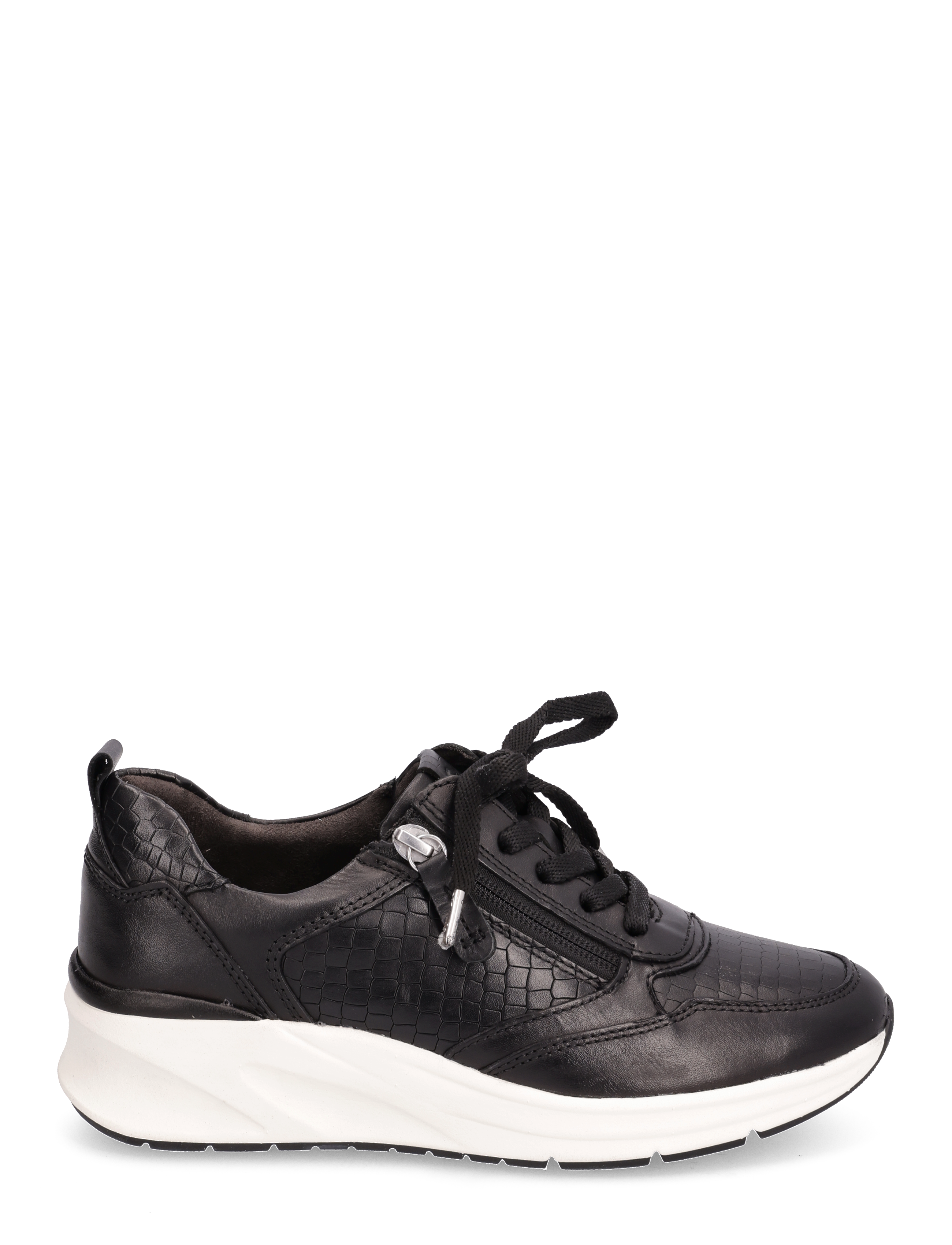 Tamaris - Women Lace-up - black struct. - 1