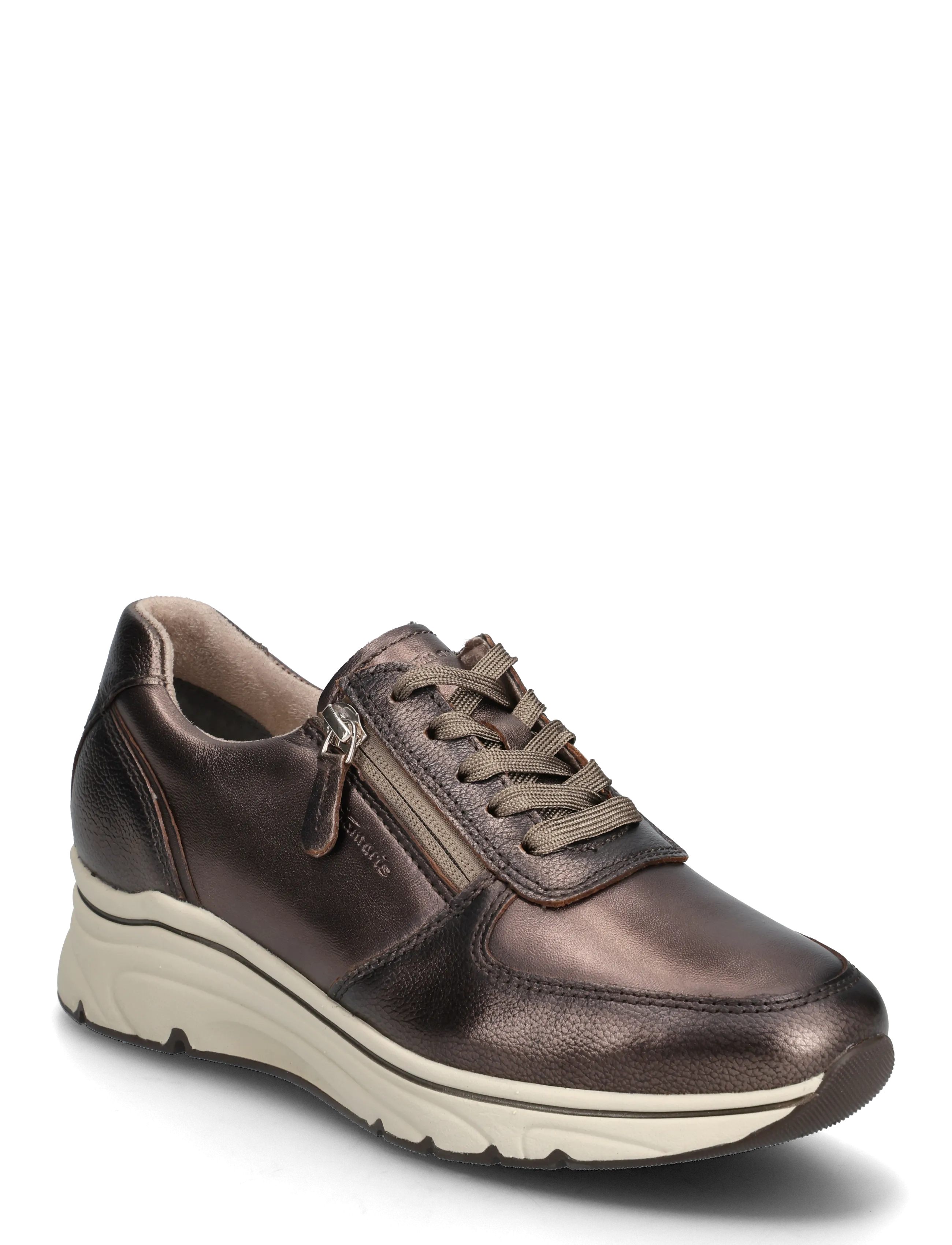Tamaris Women Lace-up - Transitional Layering - BRONCE / brown