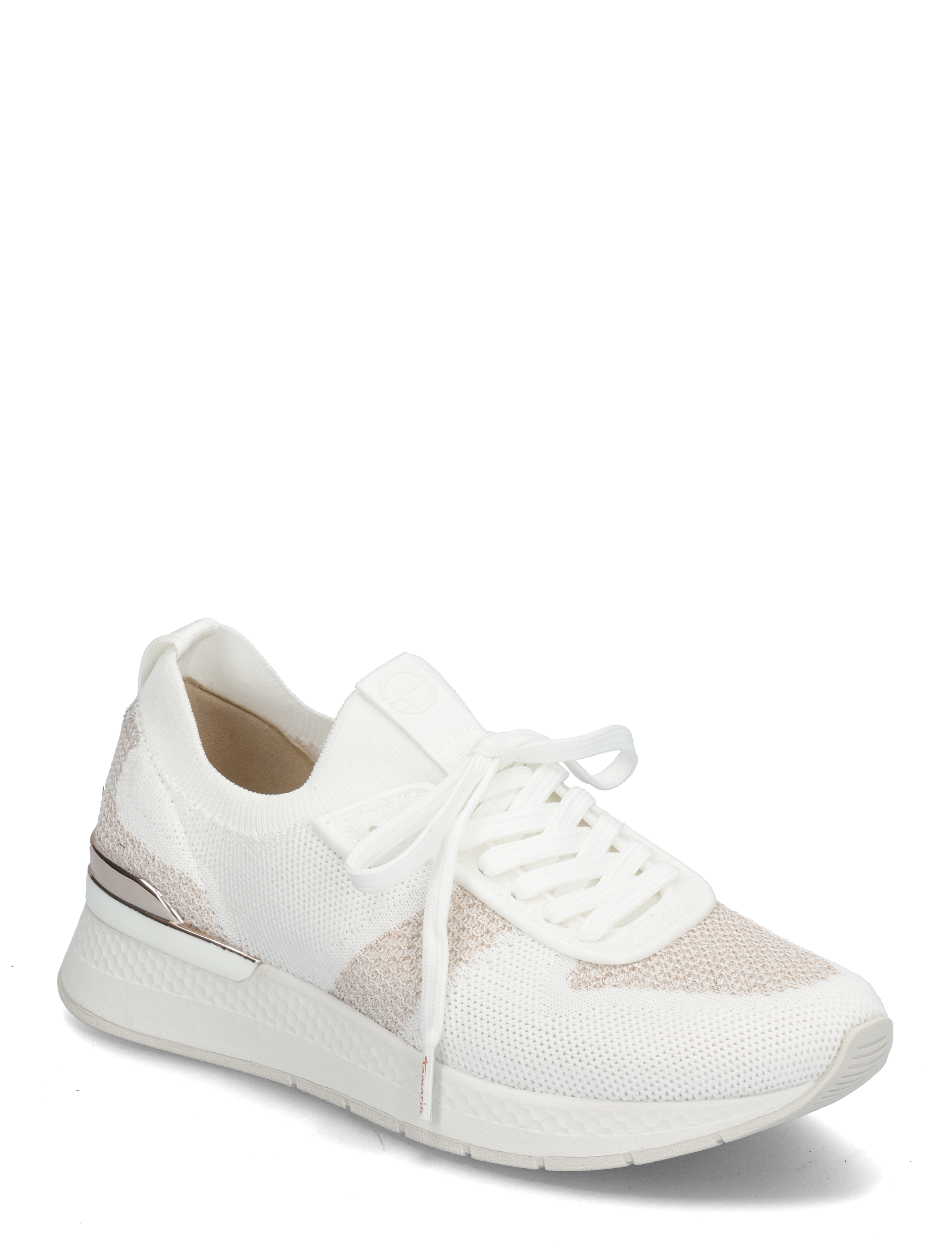 Tamaris Women Lace-Up, 40, Sneakers, Weiß - Low-top Frauen