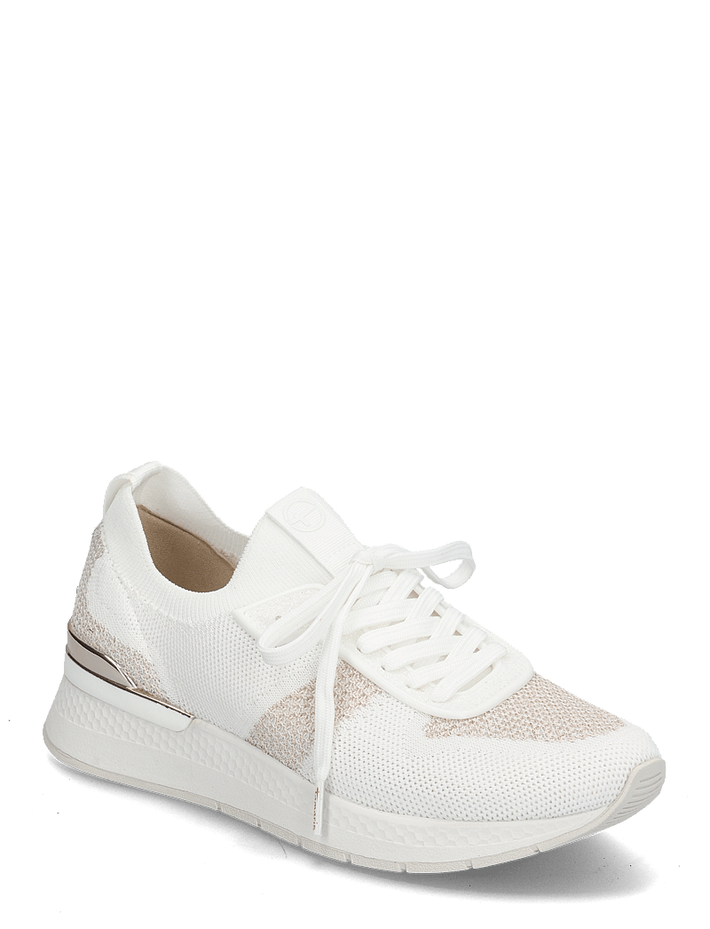 Tamaris - Women Lace-up - lage sneakers - wht/rose gold - 0