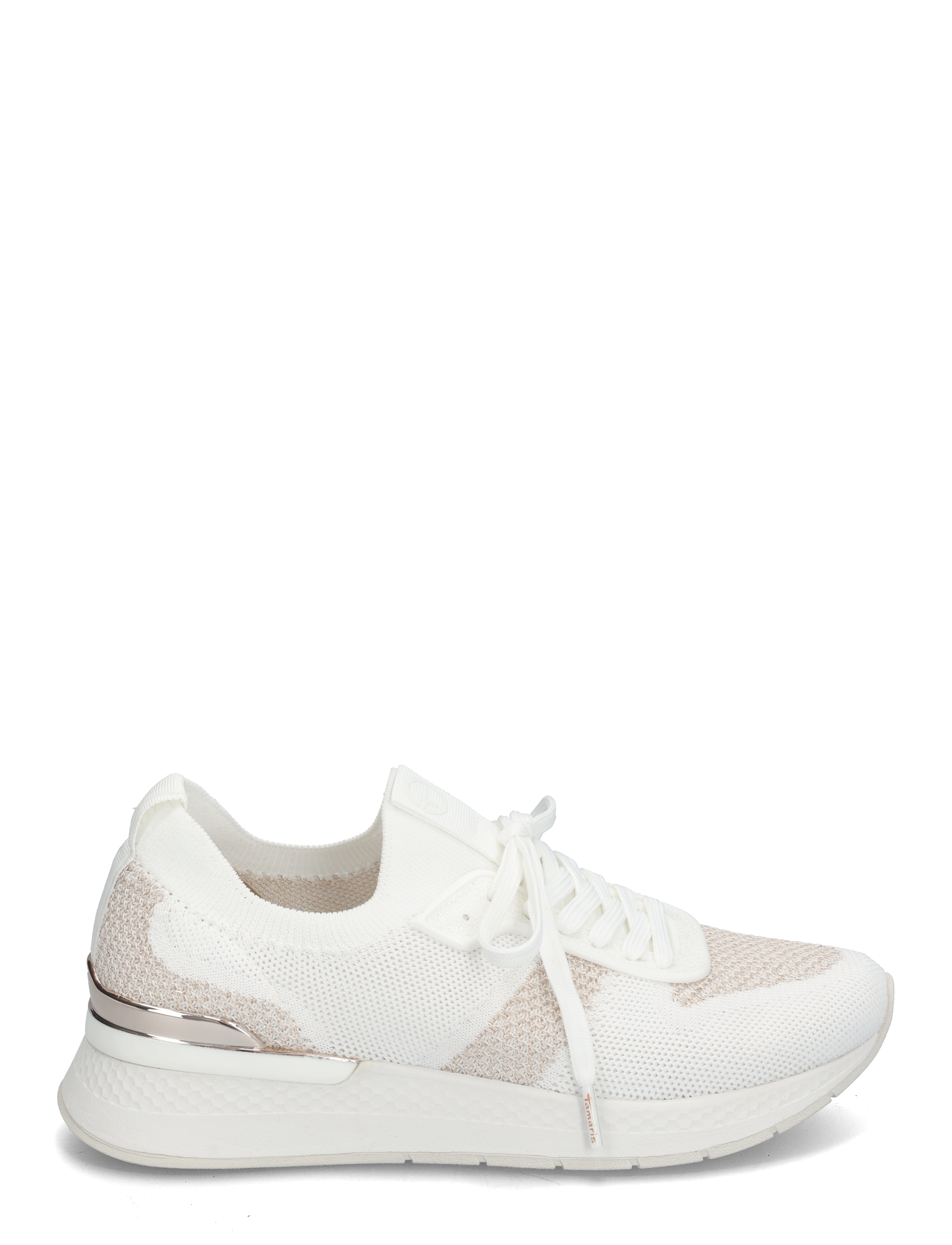 Tamaris - Women Lace-up - confirmation - wht/rose gold - 1