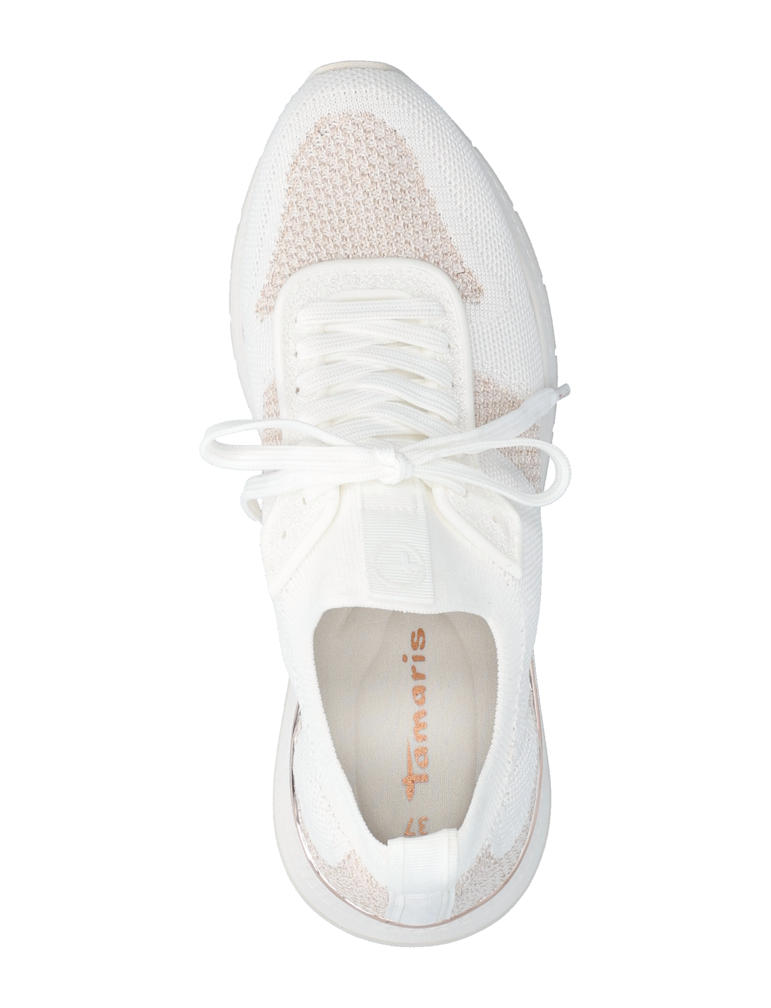 Tamaris - Women Lace-up - confirmation - wht/rose gold - 3