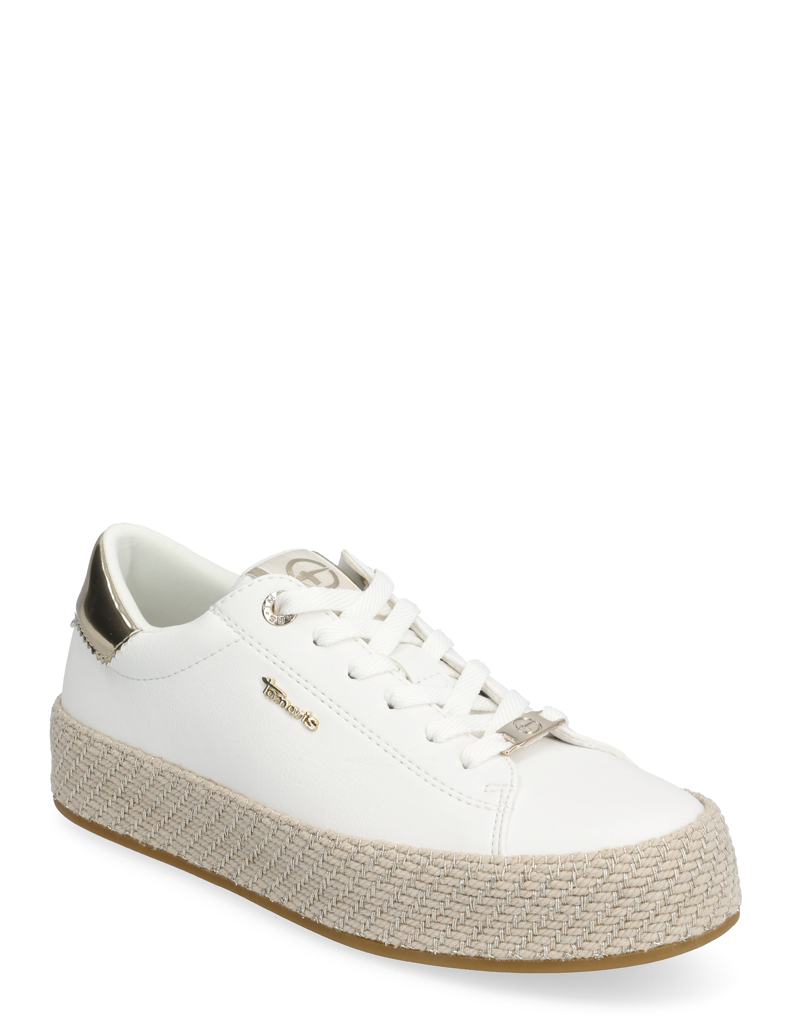 Tamaris Women Lace-Up, 41, Sneakers, Weiß - Low-top Frauen