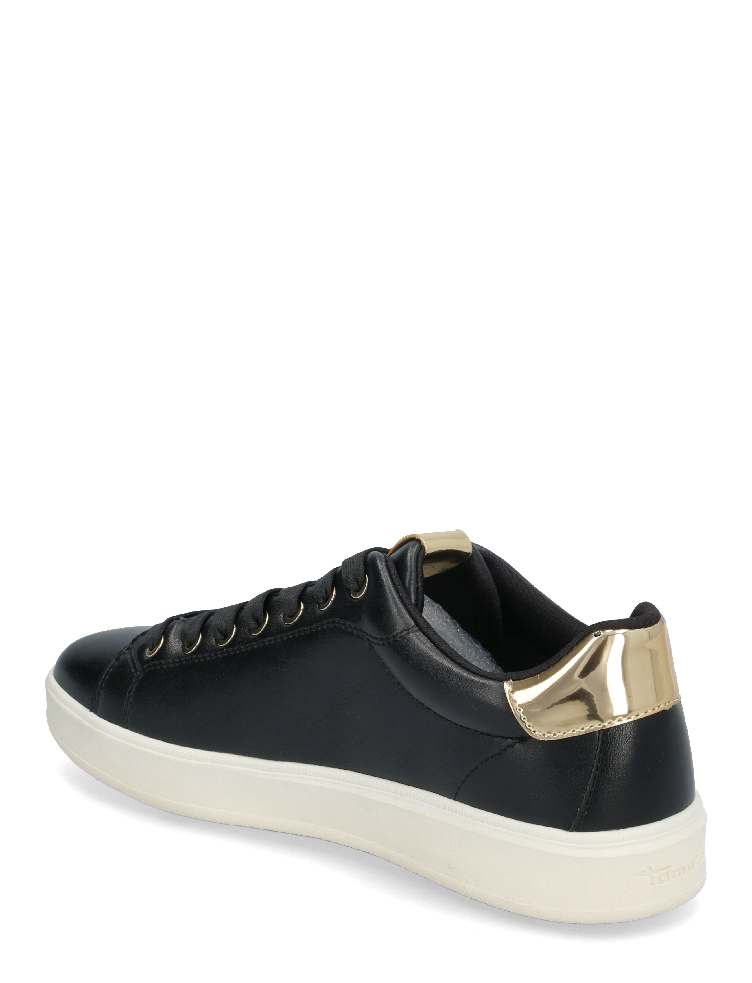 Tamaris - Women Lace-up - konfirmation - black/gold - 2