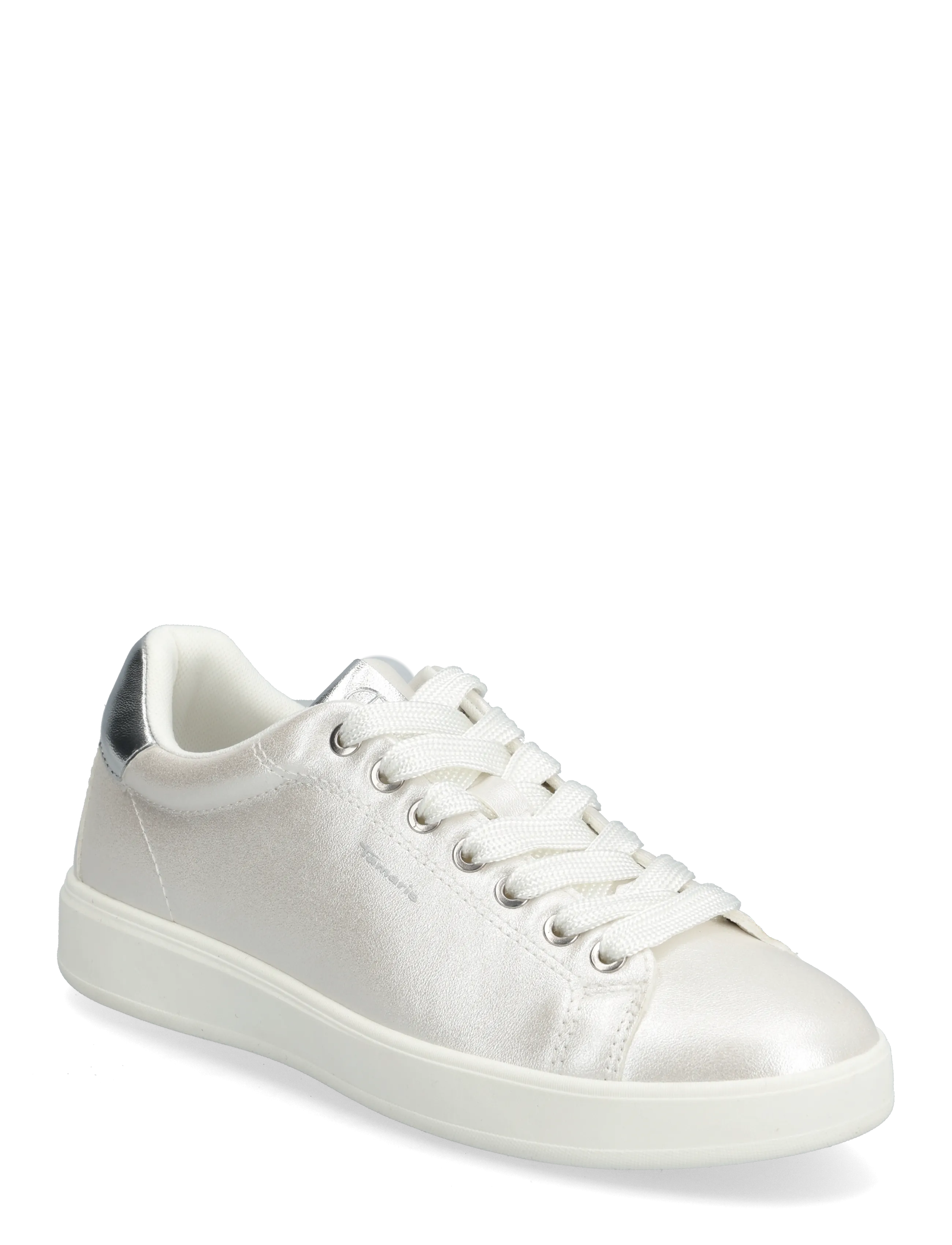 Tamaris Women Lace-up - Transitional Layering - WHITE PEARL / white