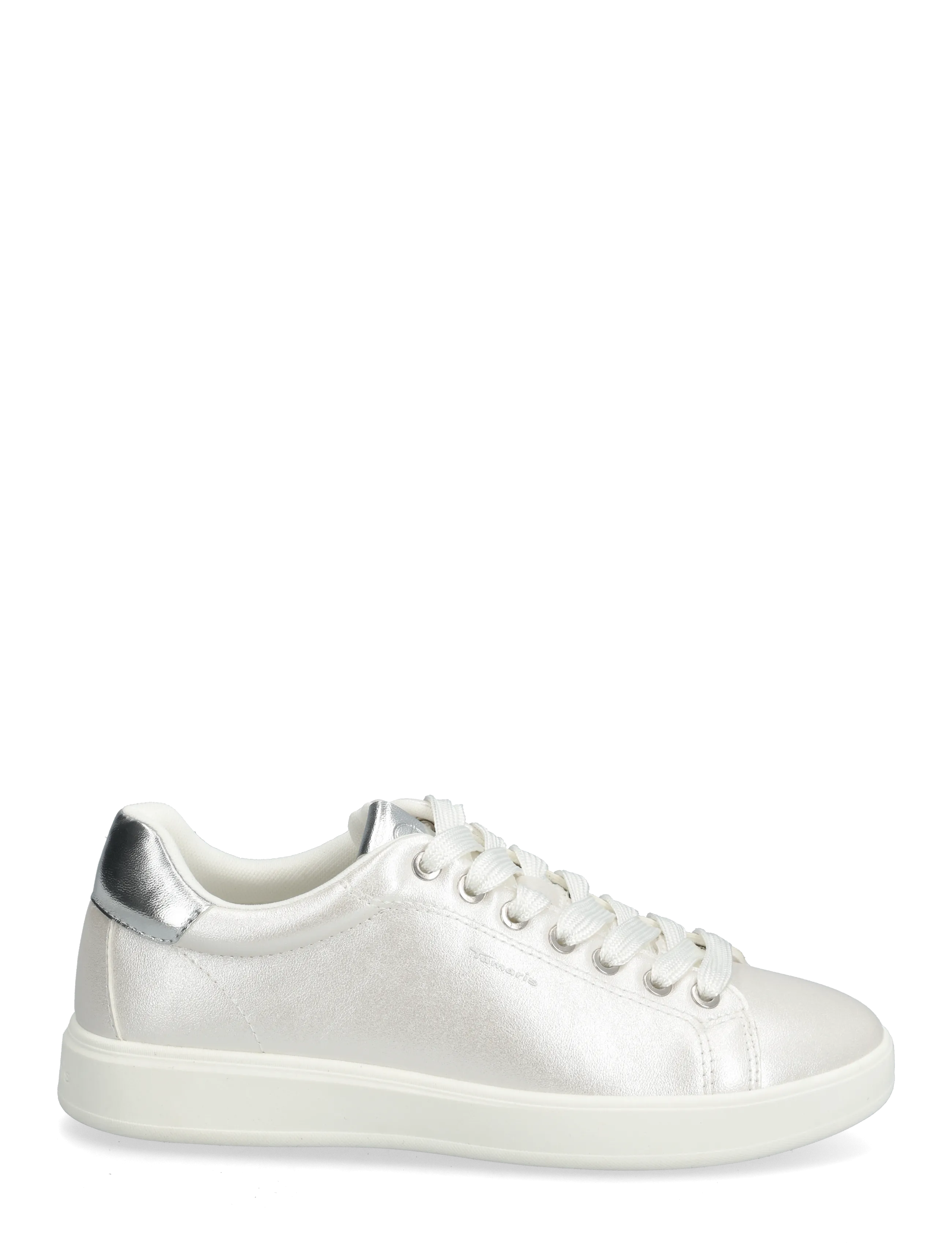 Tamaris - Women Lace-up - konfirmation - white pearl - 1