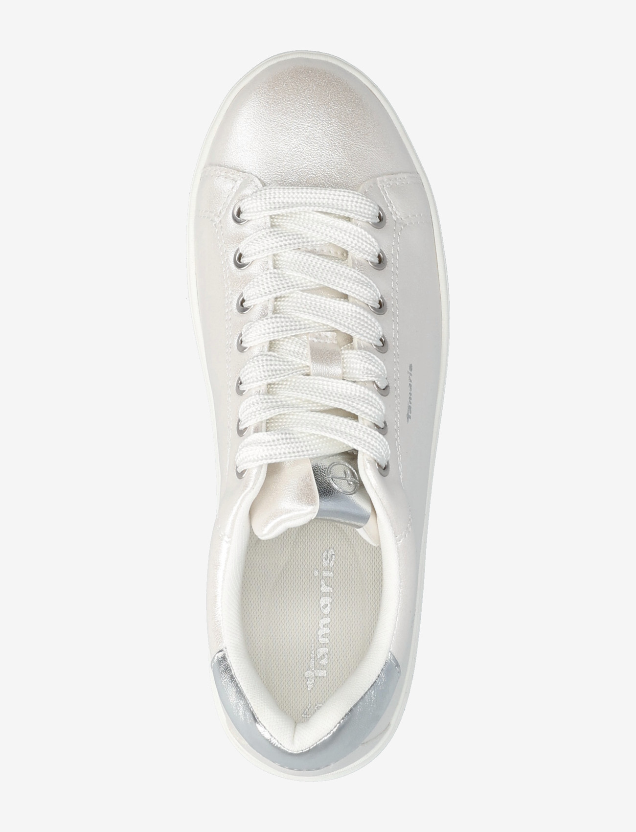 Tamaris - Women Lace-up - konfirmationstøj - white pearl - 3