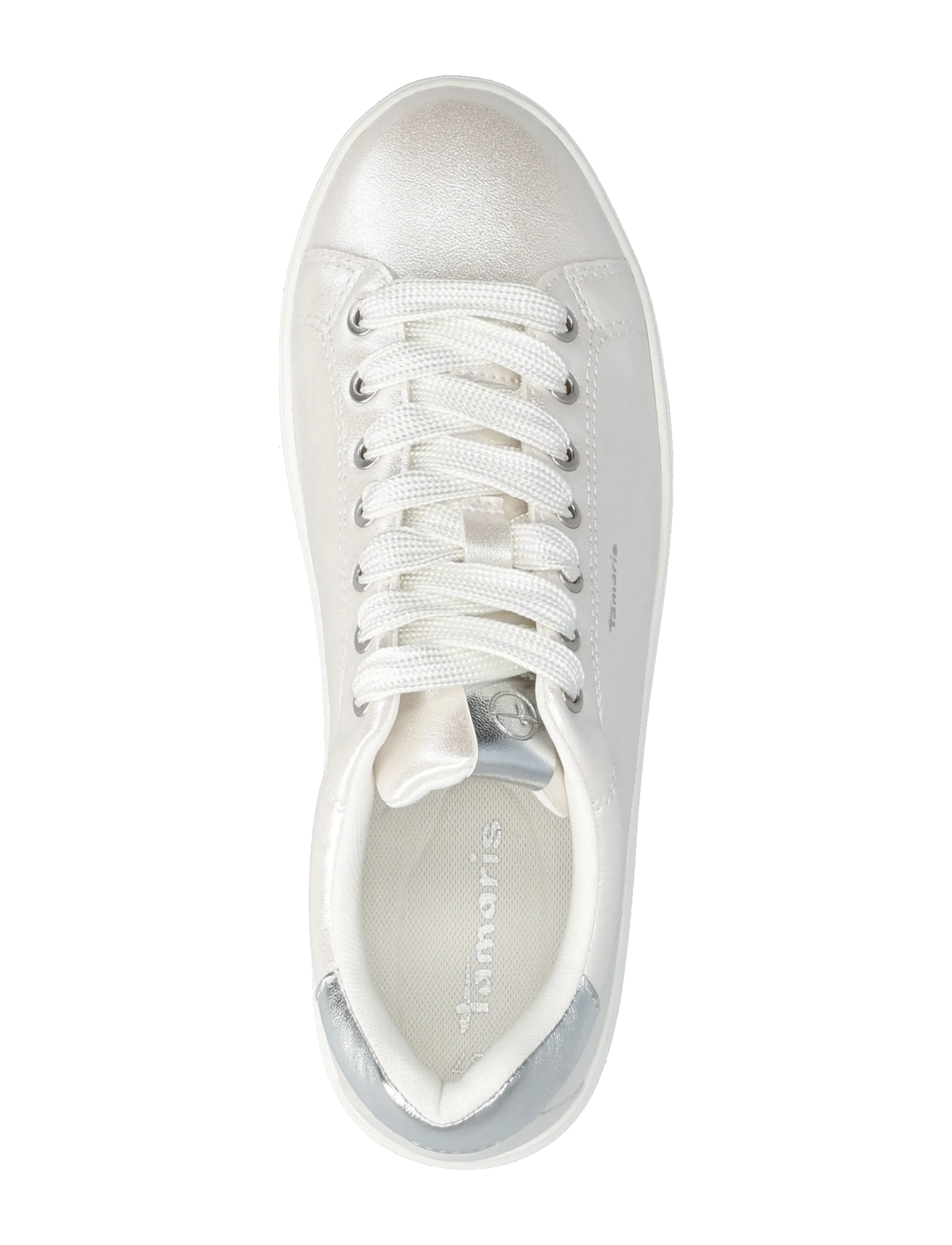 Tamaris - Women Lace-up - konfirmatsioon - white pearl - 3