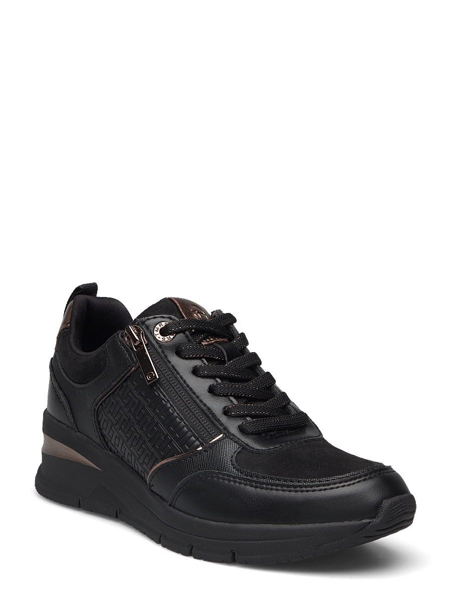 Tamaris - Women Lace-up - konfirmation - black/copper - 0