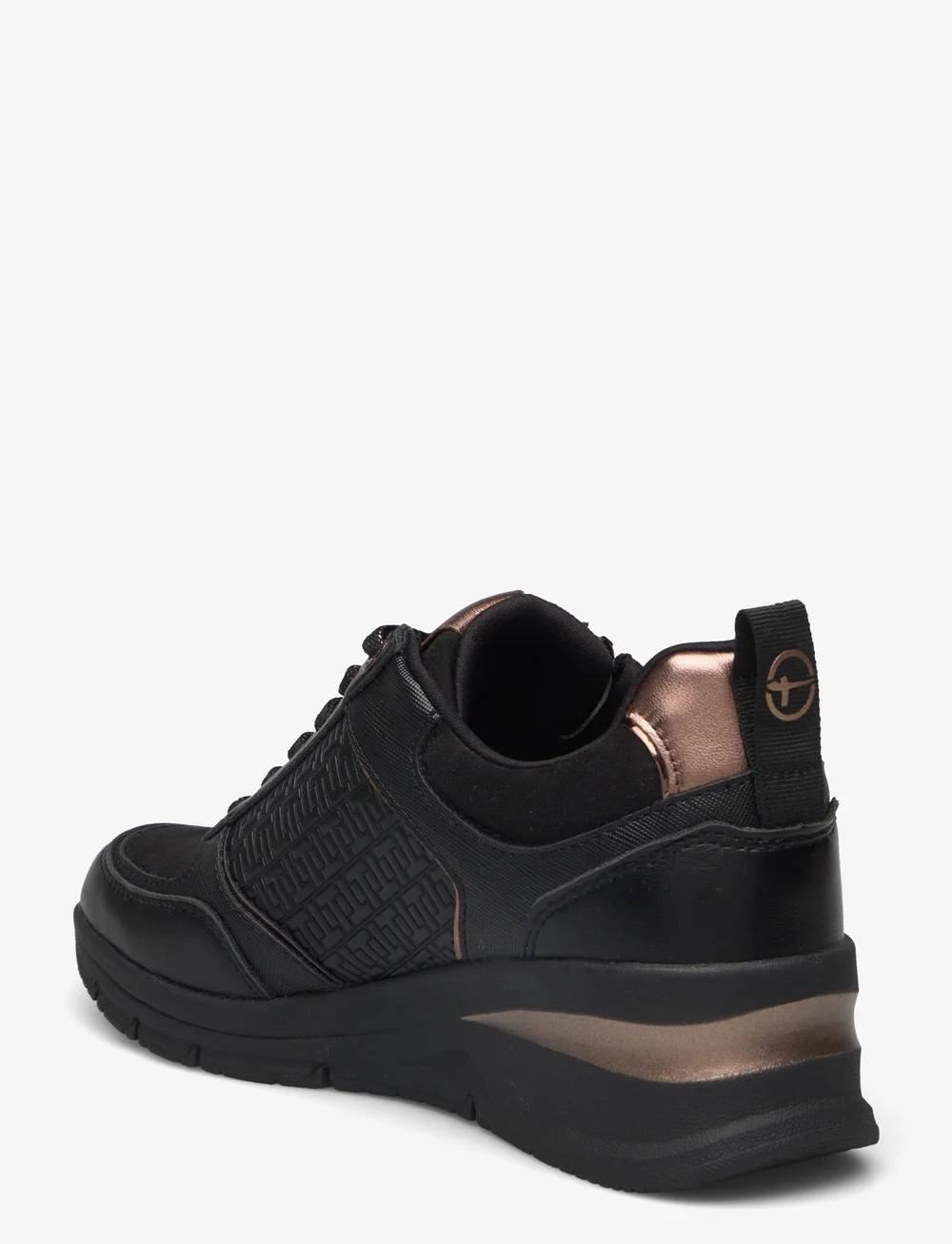 Tamaris - Women Lace-up - konfirmation - black/copper - 2