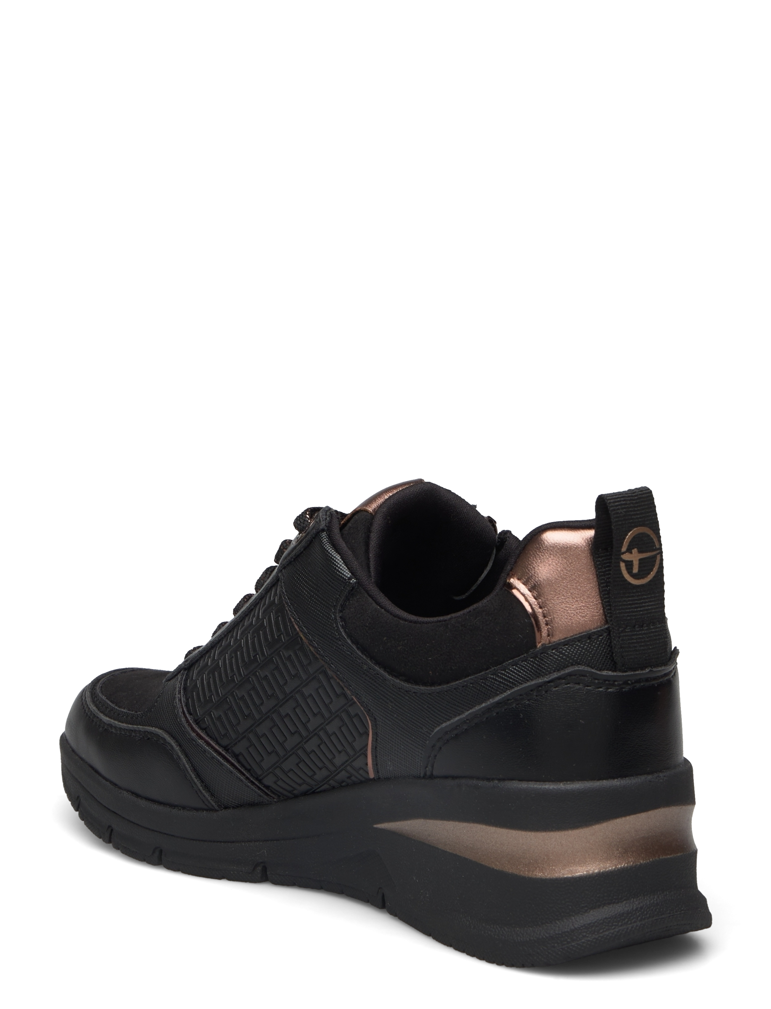 Tamaris - Women Lace-up - konfirmatsioon - black/copper - 2