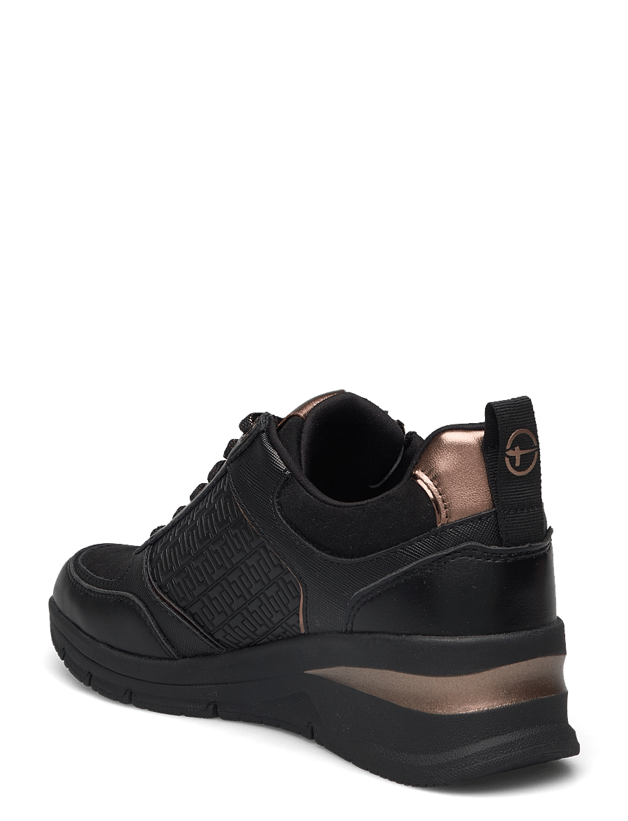 Tamaris - Women Lace-up - konfirmation - black/copper - 2