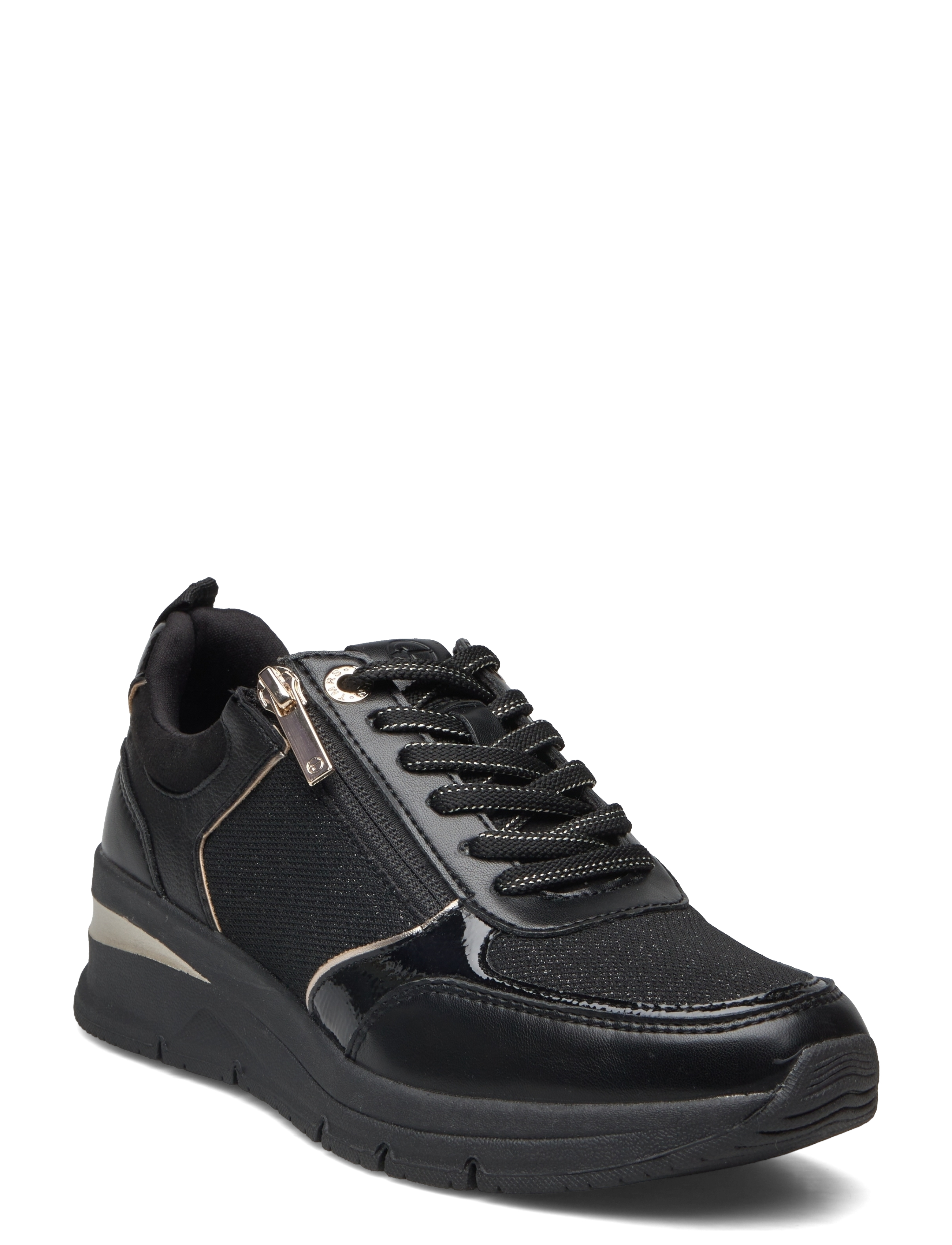 Tamaris Women Lace-Up, 40, Sneakers, Schwarz - Low-top Frauen