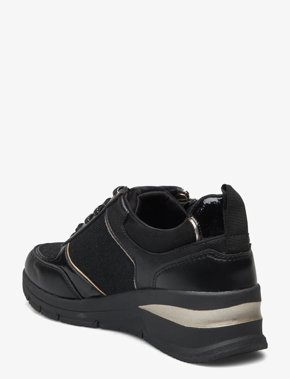 Tamaris - Women Lace-up - confirmation - black/gold - 2