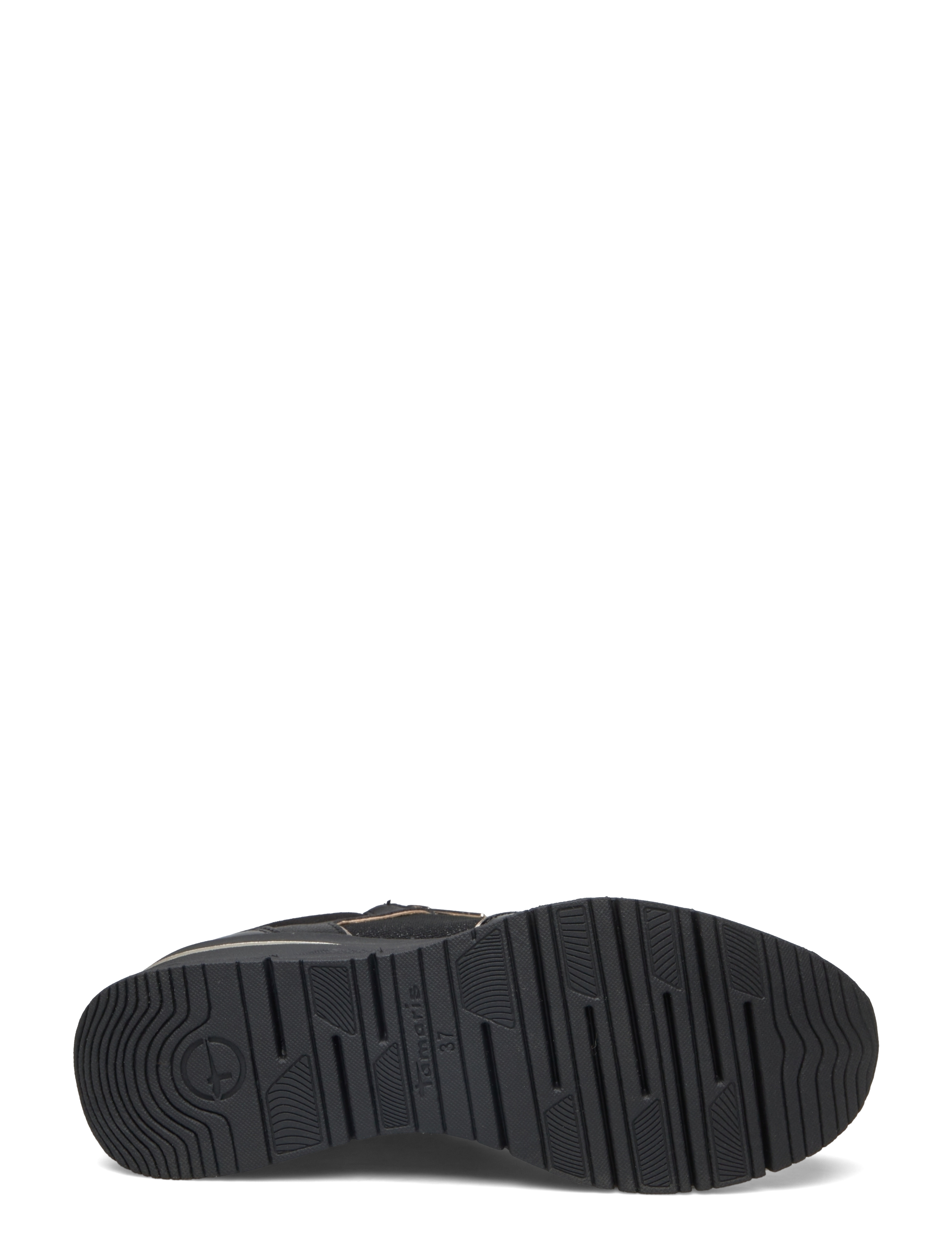 Tamaris - Women Lace-up - sutvirtinimas - black/gold - 4