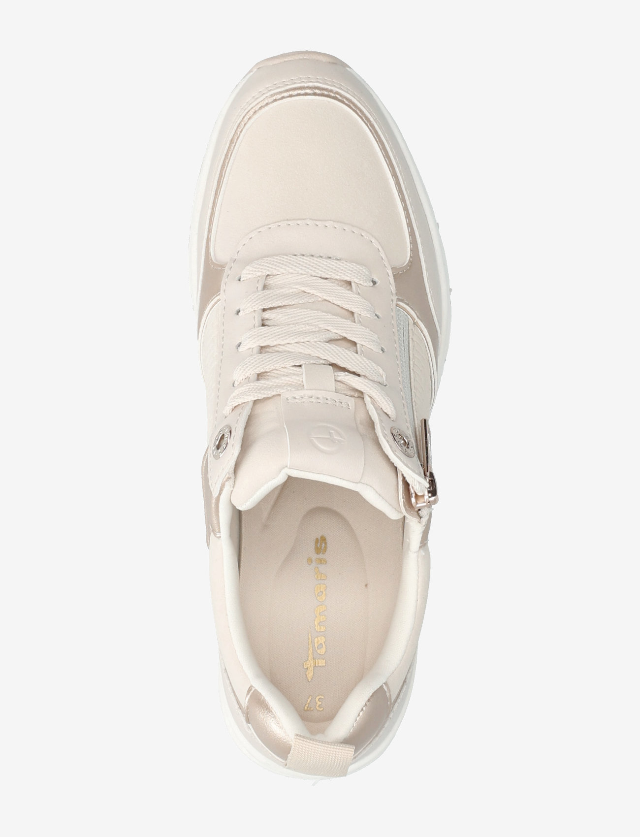 Tamaris - Women Lace-up - konfirmationstøj - ivory comb - 3