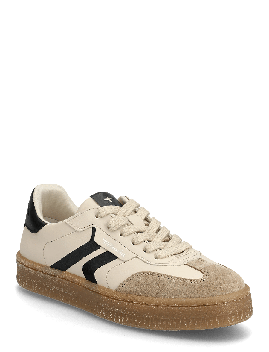 Tamaris - Women Lace-up - niedrige sneaker - beige comb - 0