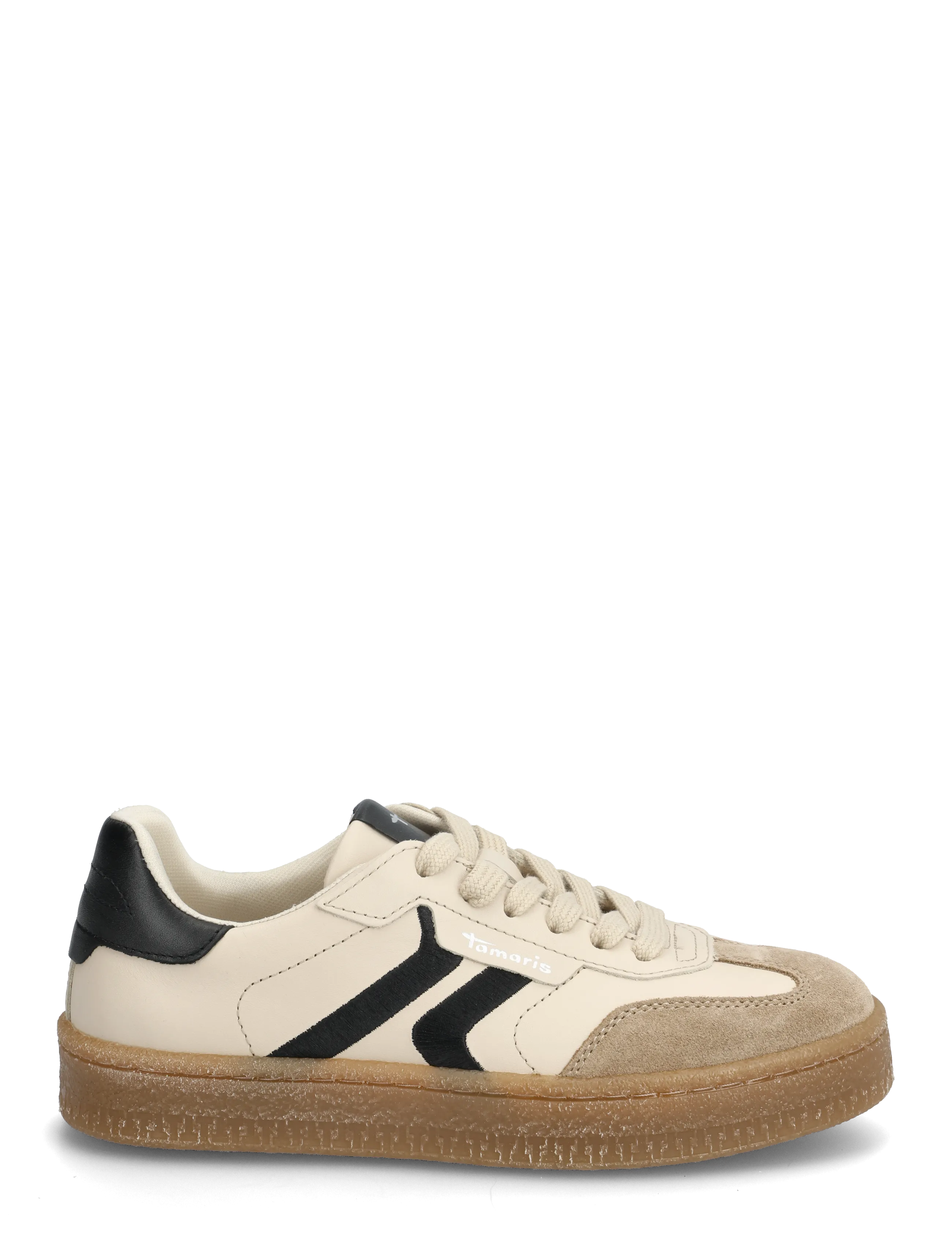 Tamaris - Women Lace-up - niedrige sneaker - beige comb - 1
