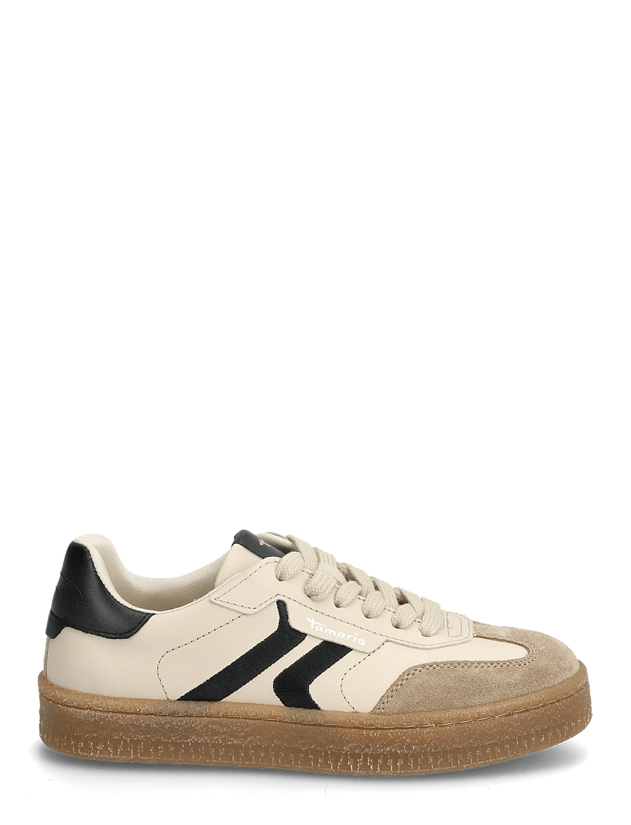 Tamaris - Women Lace-up - niedrige sneaker - beige comb - 1