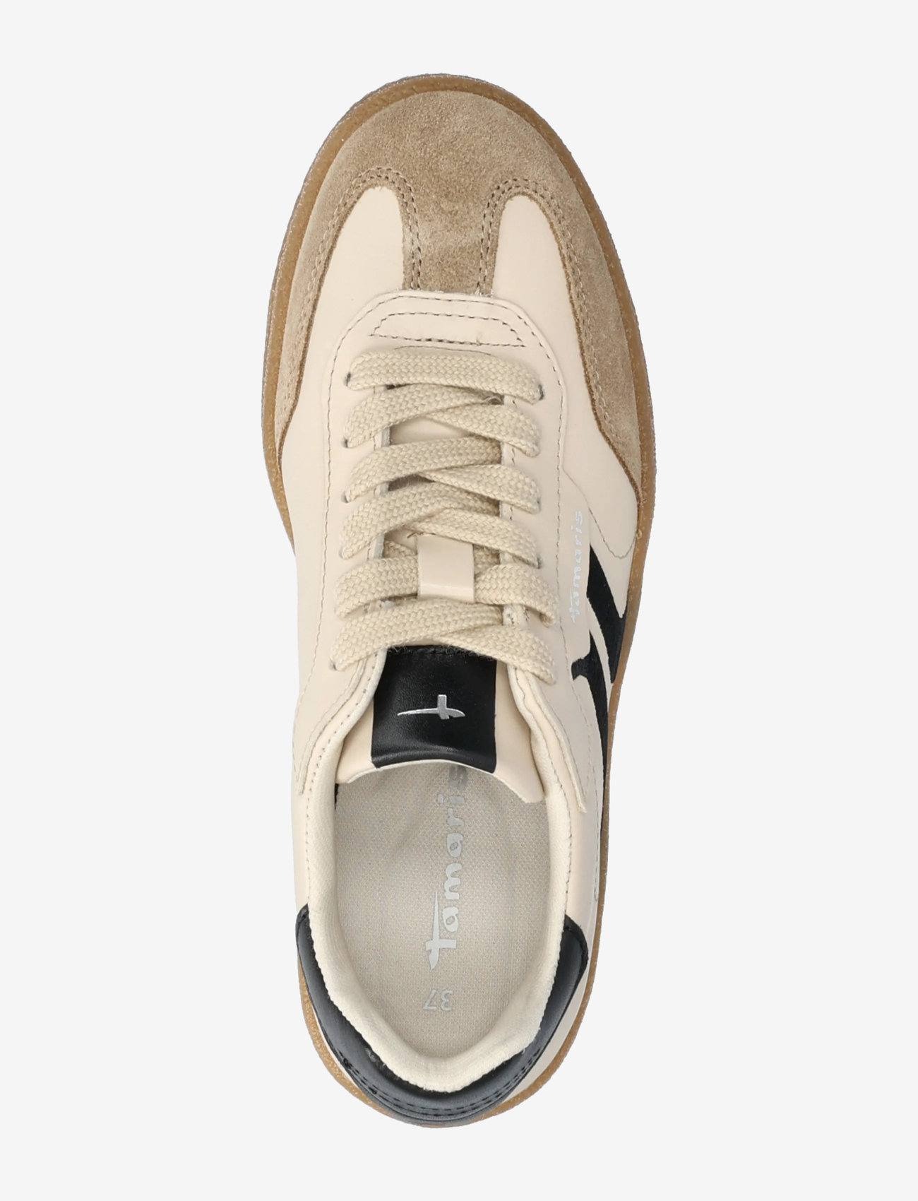 Tamaris - Women Lace-up - låga sneakers - beige comb - 3