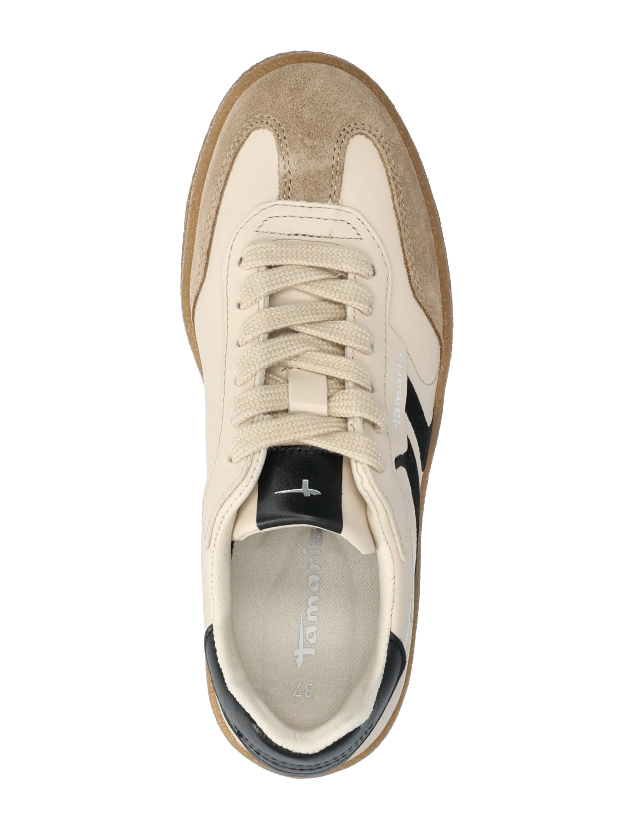 Tamaris - Women Lace-up - niedrige sneaker - beige comb - 3
